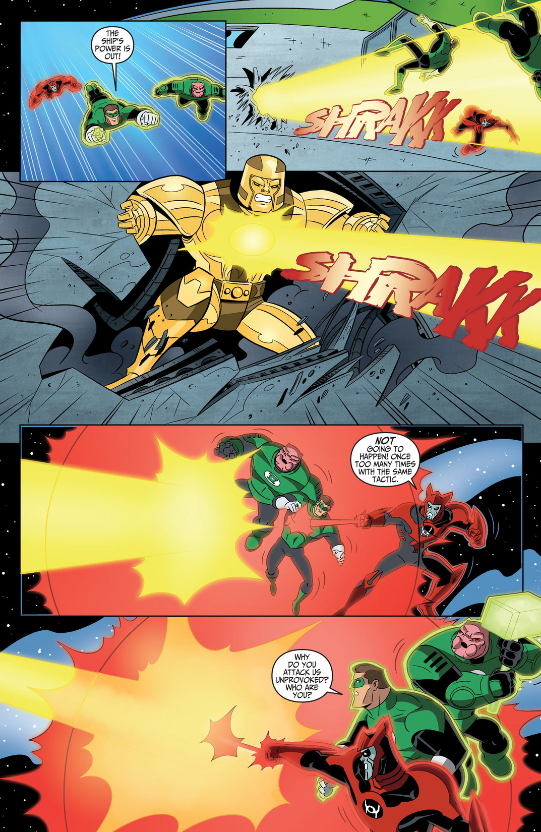 Read online Green Lantern: The Animated Series comic -  Issue #7 - 10