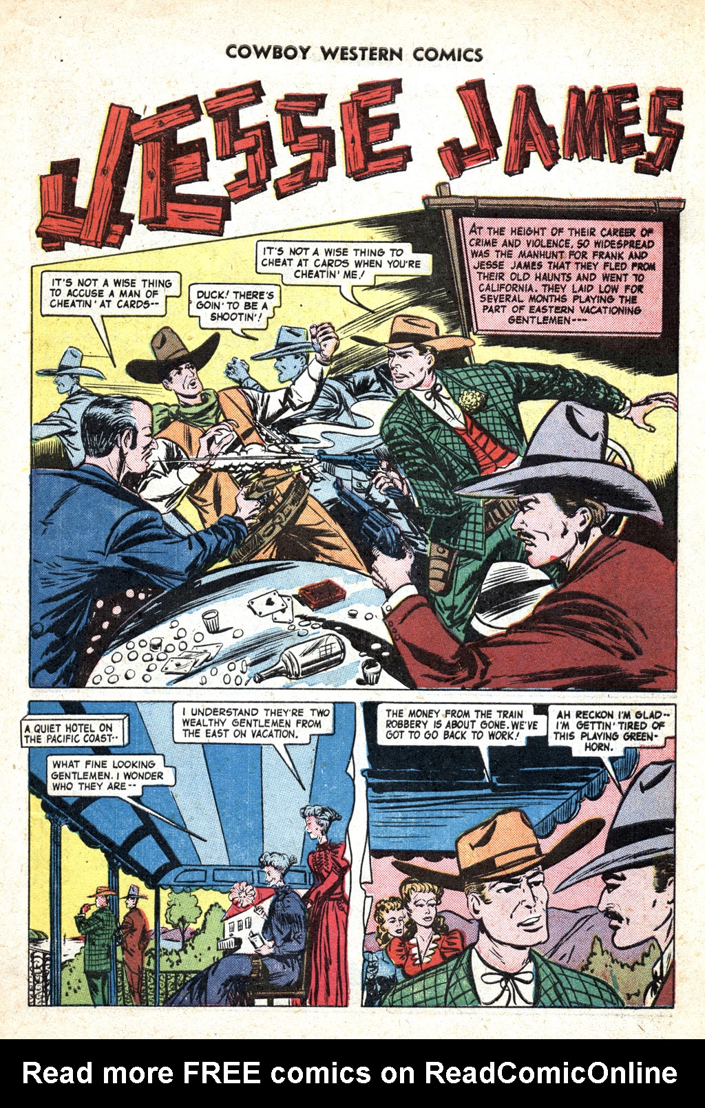 Read online Cowboy Western Comics (1948) comic -  Issue #32 - 3