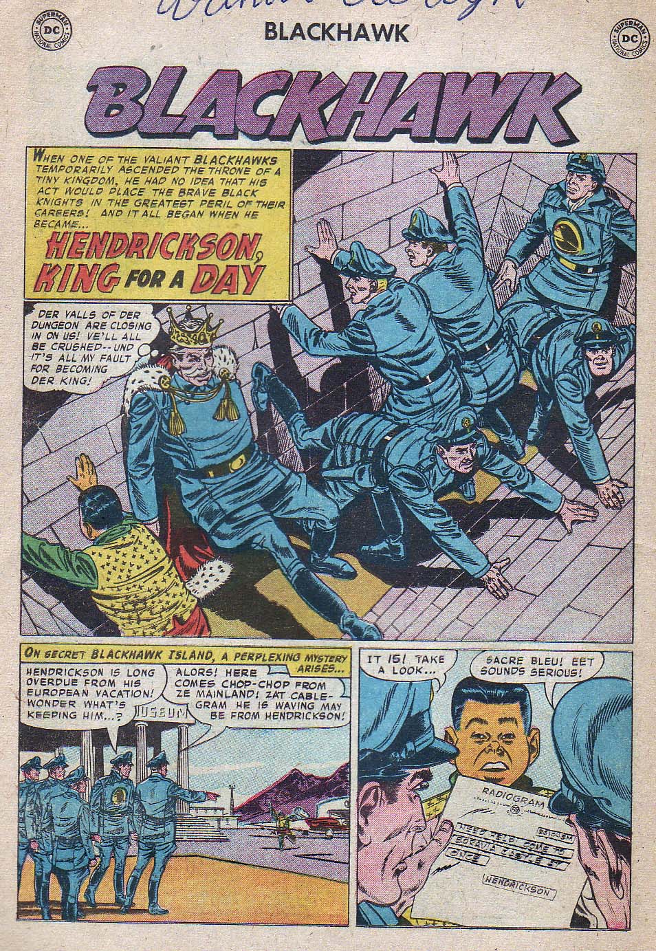 Read online Blackhawk (1957) comic -  Issue #126 - 14