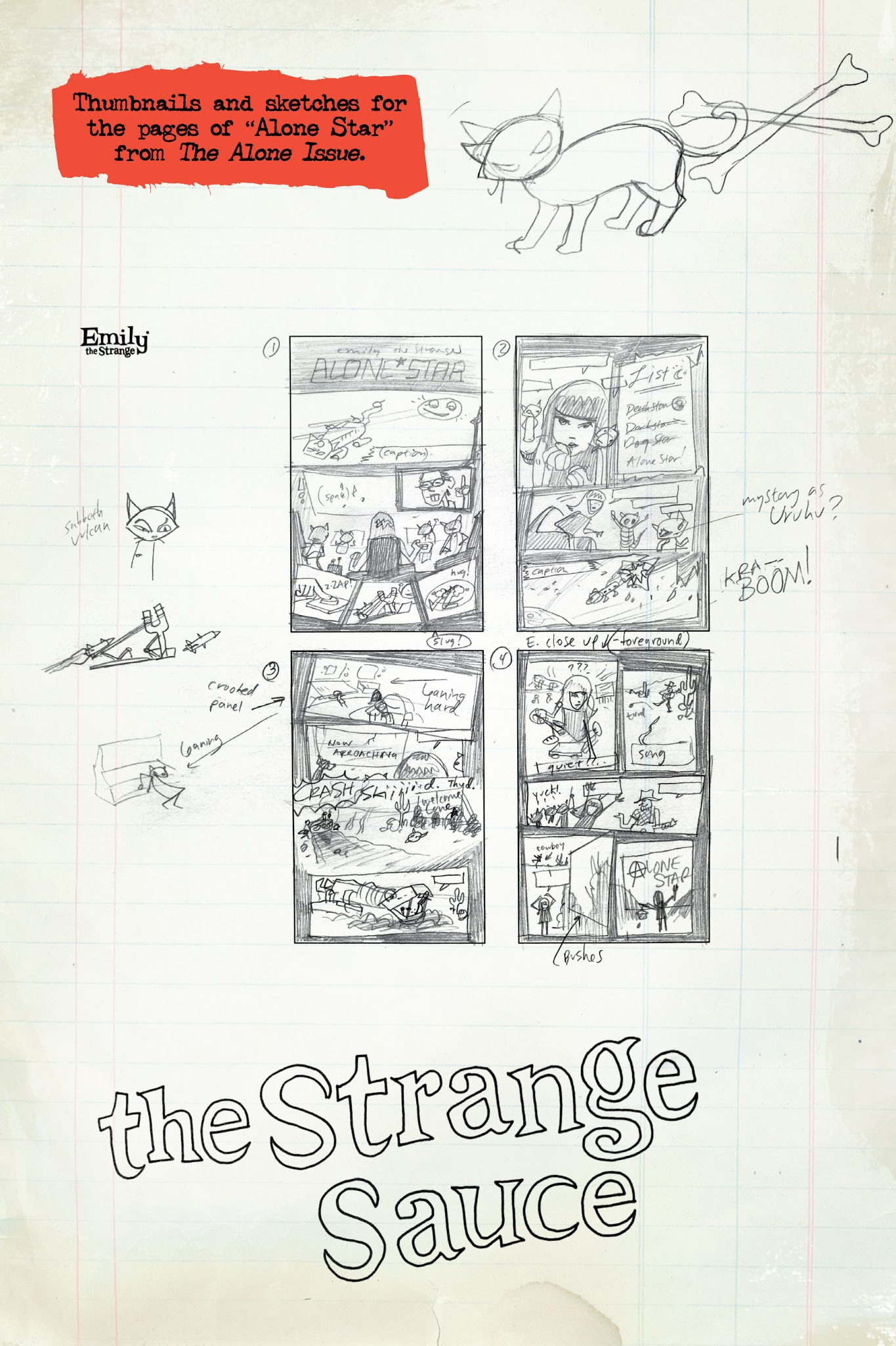 Read online The Complete Emily The Strange: All Things Strange comic -  Issue # TPB - 407