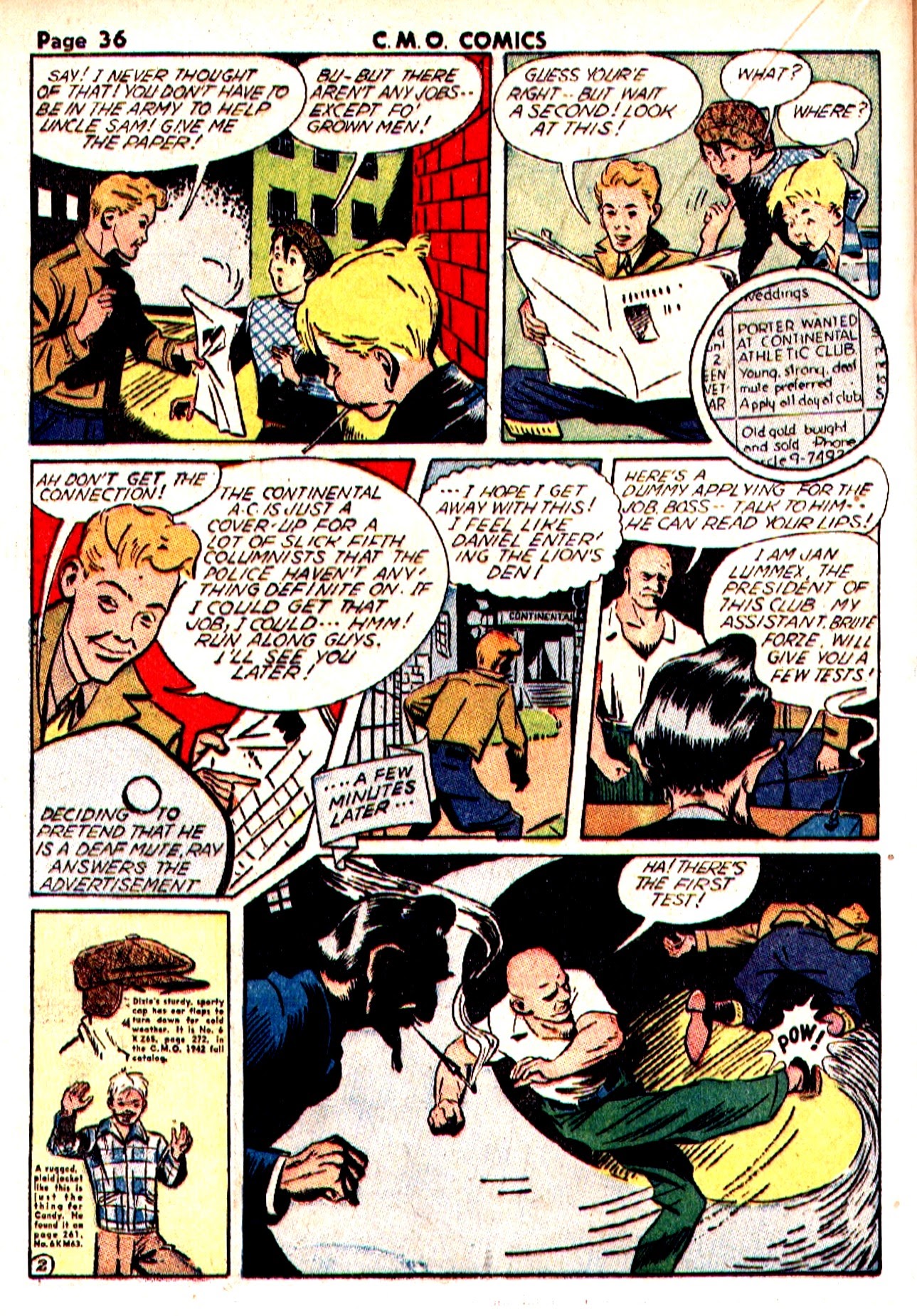 Read online C-M-O Comics comic -  Issue #1 - 34