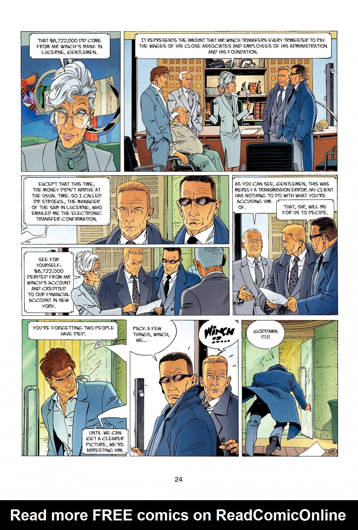 Read online Largo Winch comic -  Issue #13 - 24