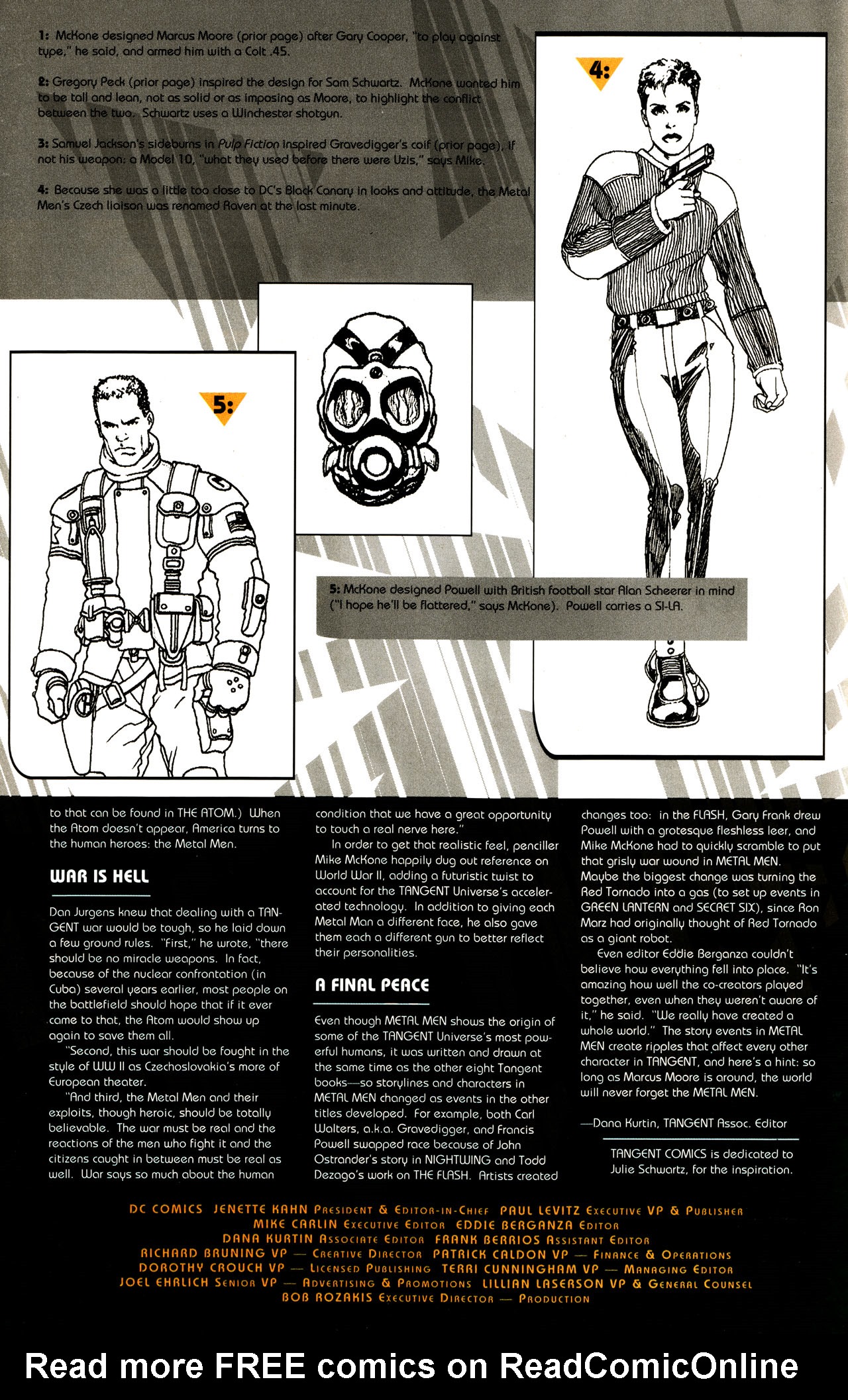 Read online Tangent Comics/ Metal Men comic -  Issue # Full - 39