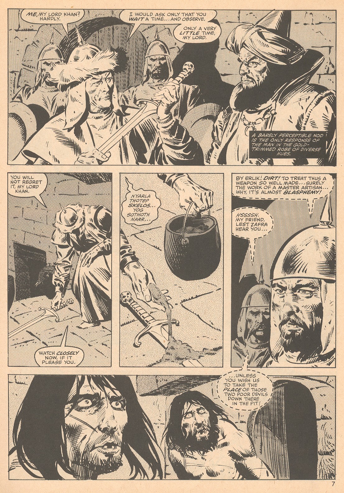 Read online The Savage Sword Of Conan comic -  Issue #56 - 7