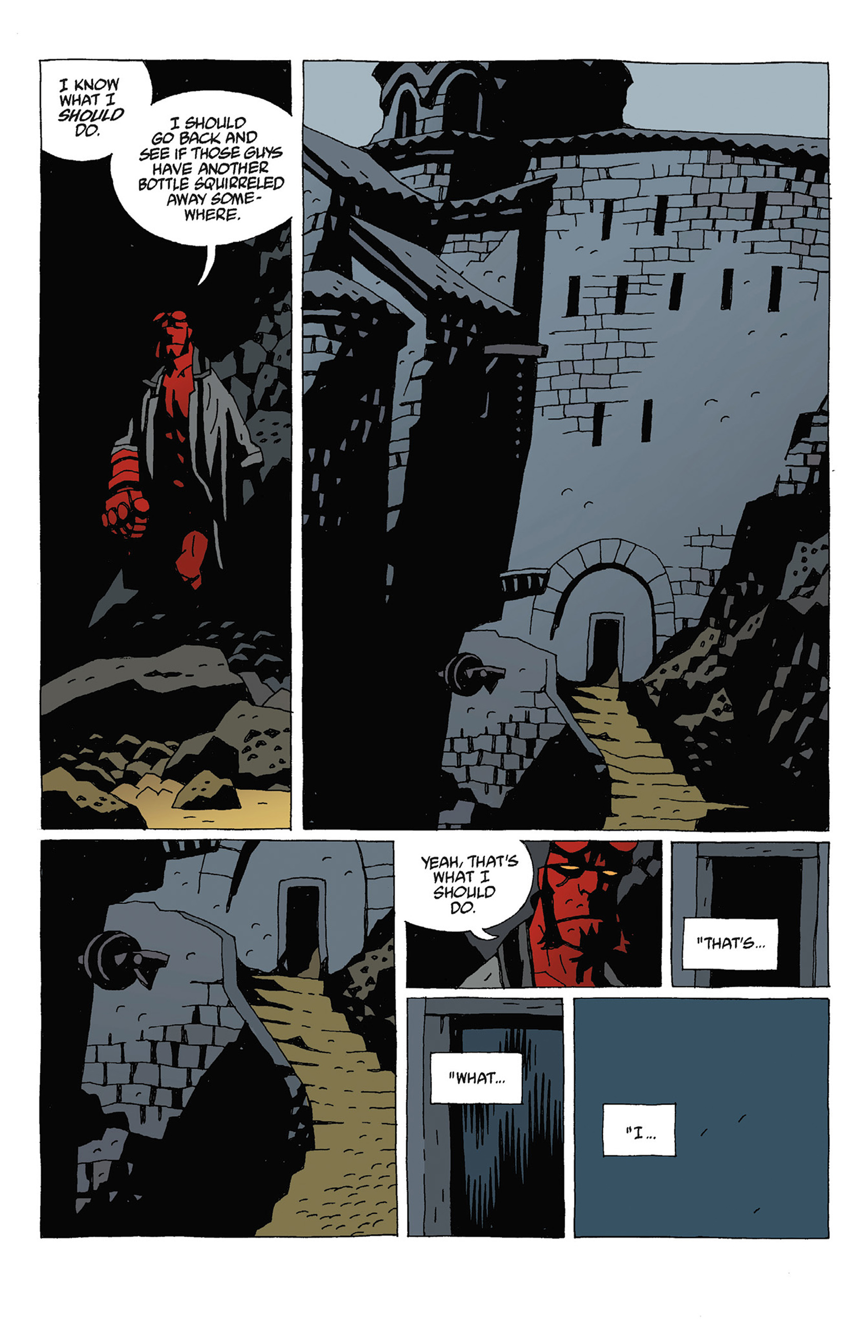 Read online Hellboy: Strange Places comic -  Issue # TPB - 80