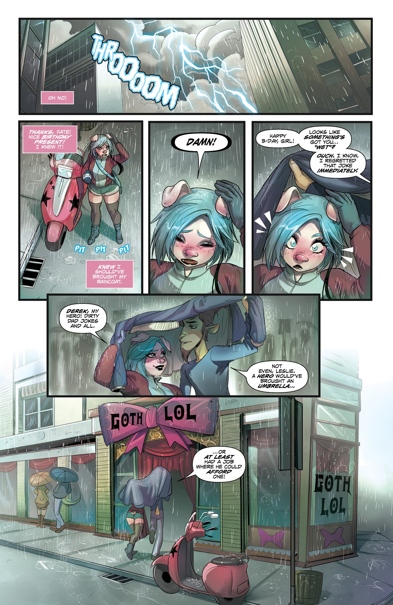 Read online Unnatural comic -  Issue #1 - 8