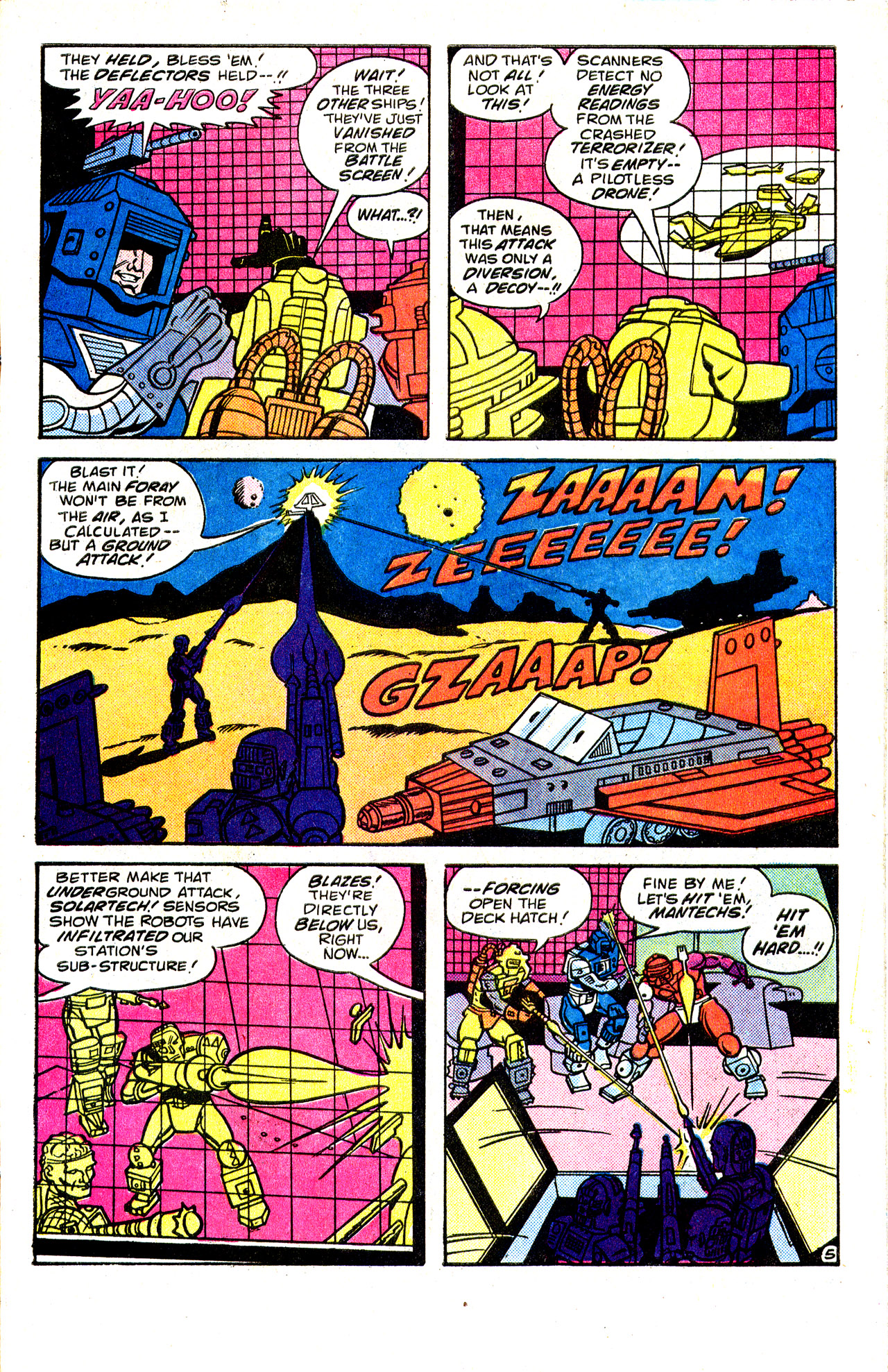Read online ManTech Robot Warriors comic -  Issue #1 - 7