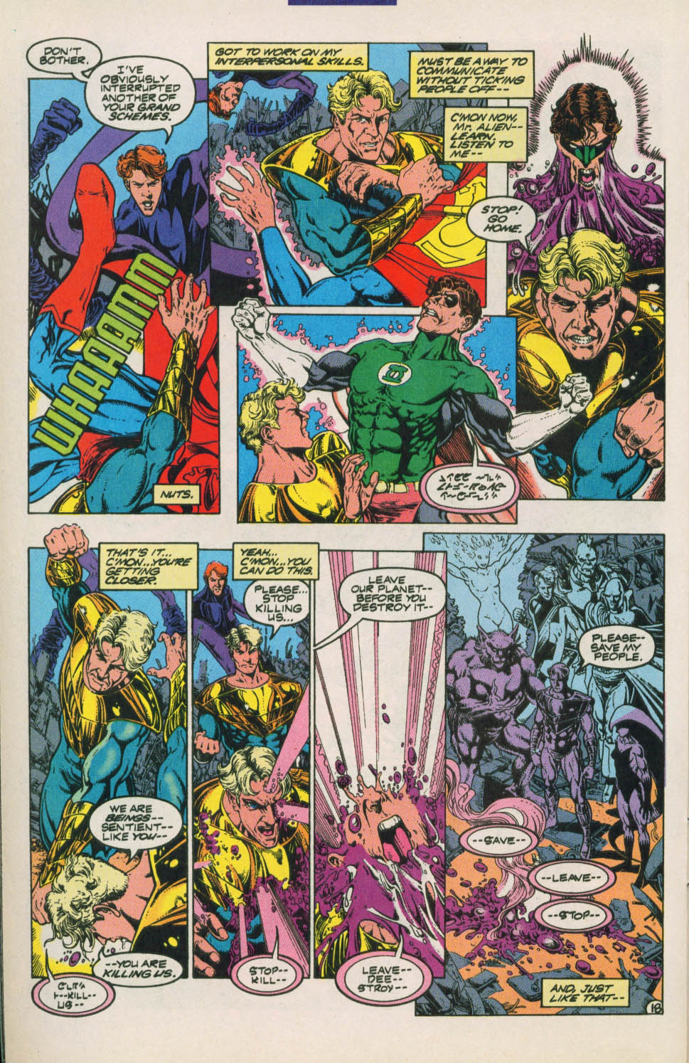 Read online Justice League International (1993) comic -  Issue #68 - 19
