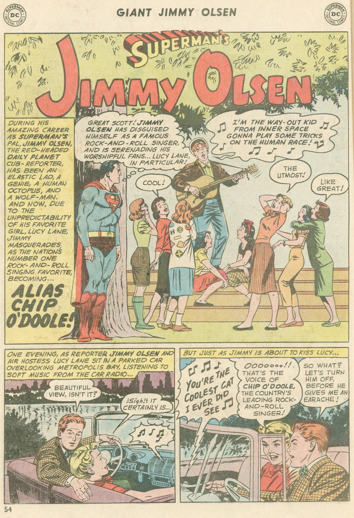 Read online Superman's Pal Jimmy Olsen comic -  Issue #95 - 56