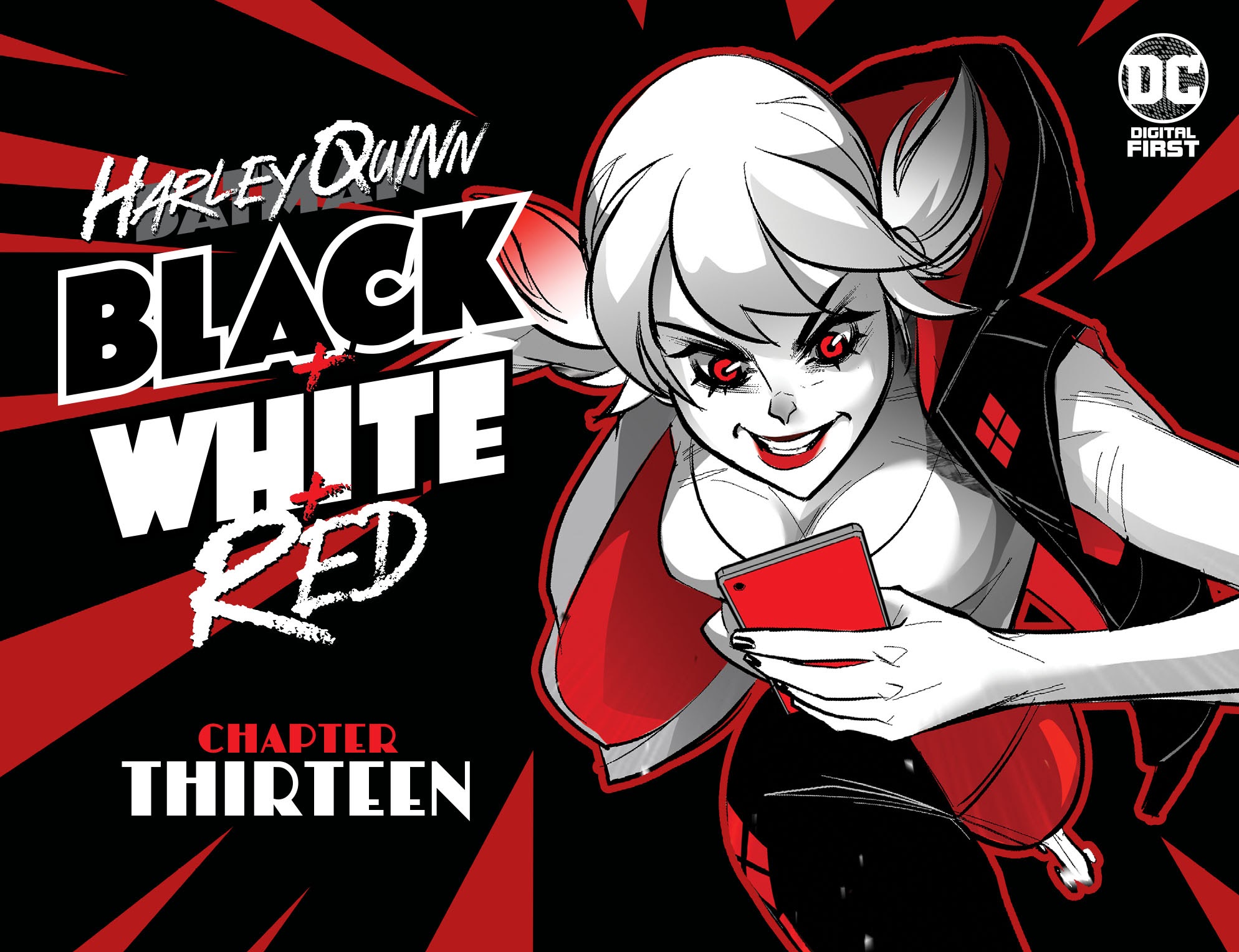 Read online Harley Quinn Black   White   Red comic -  Issue #13 - 1