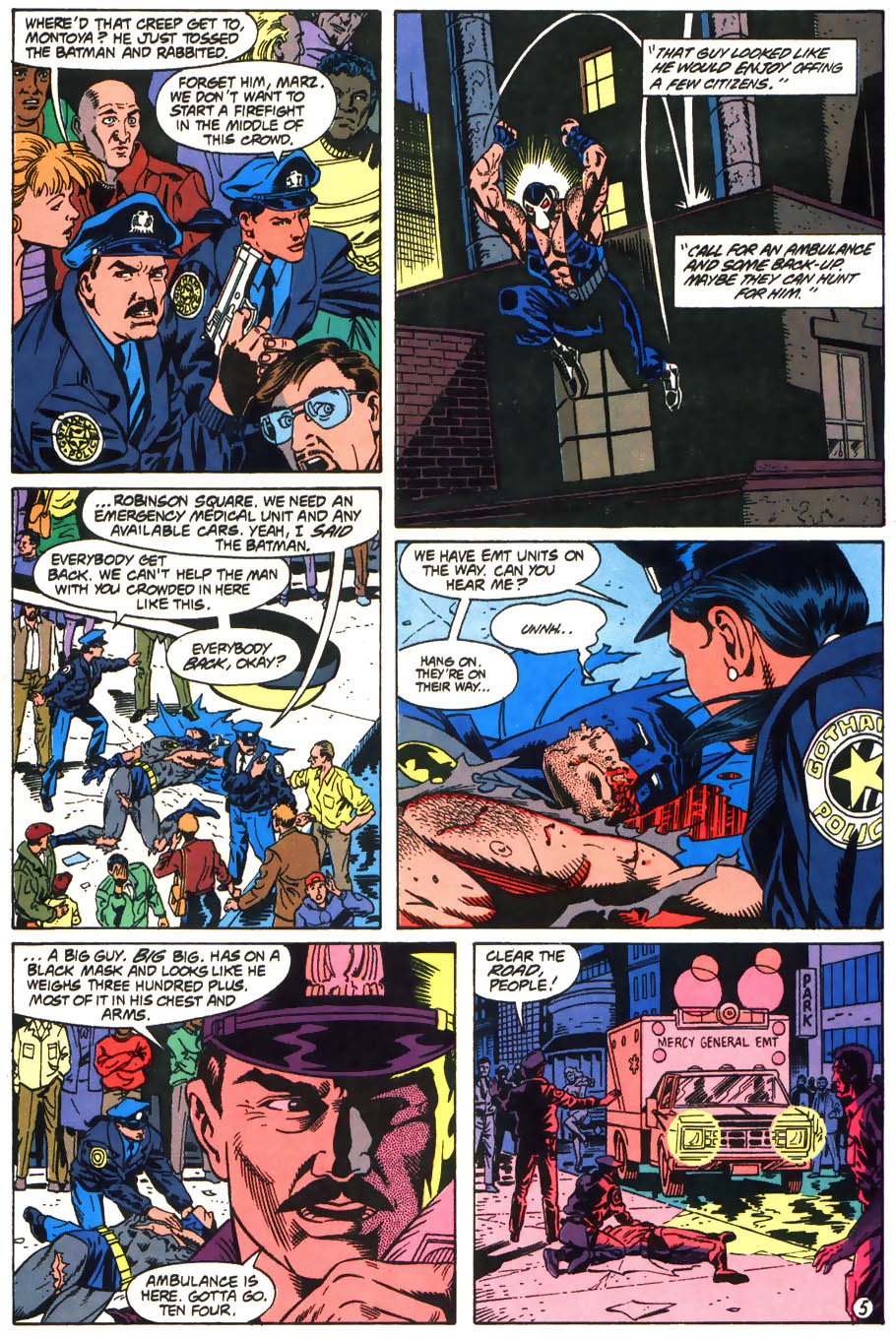 Read online Batman: Knightfall comic -  Issue #1 - 6