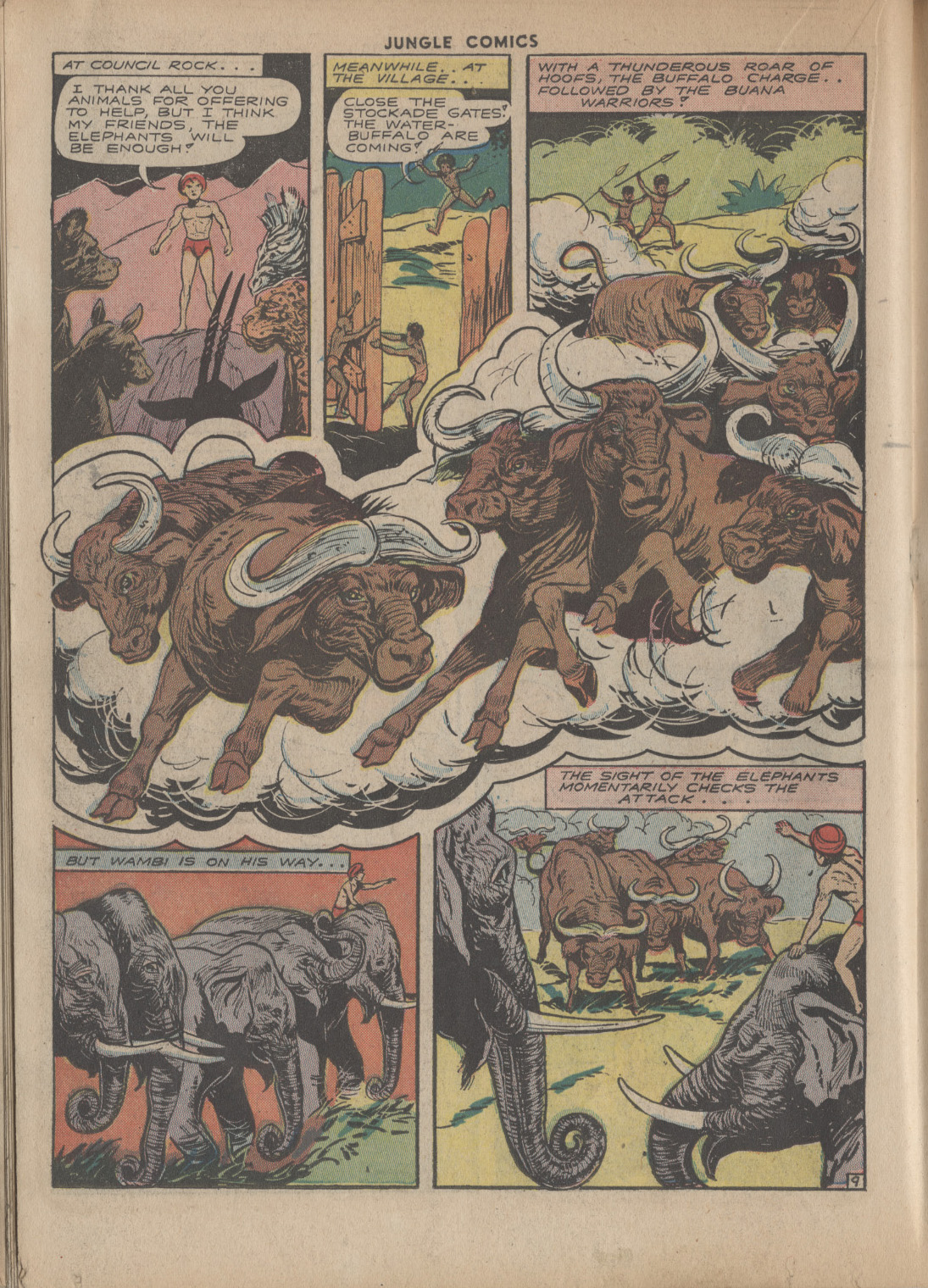 Read online Jungle Comics comic -  Issue #49 - 34