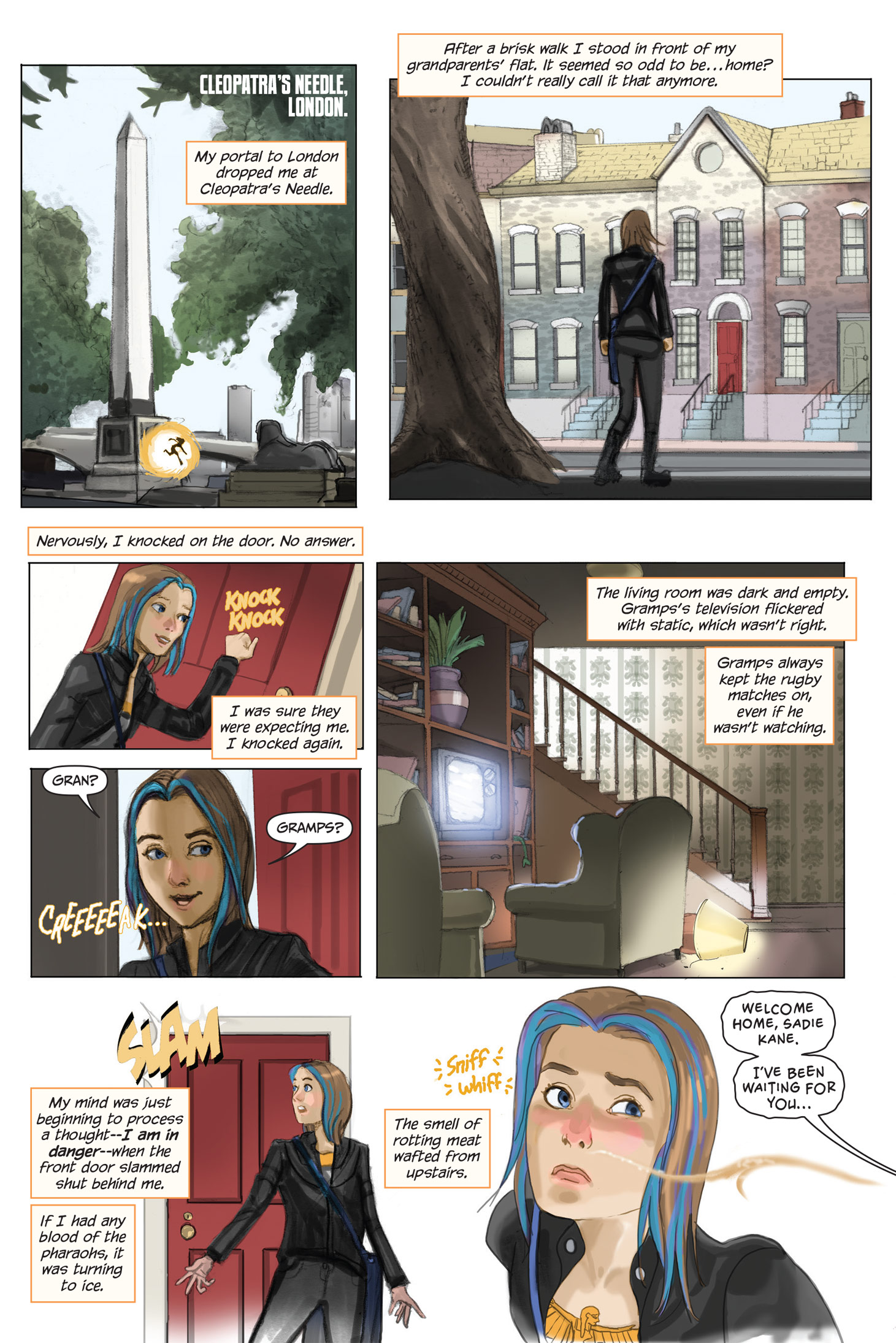 Read online The Kane Chronicles comic -  Issue # TPB 2 - 36