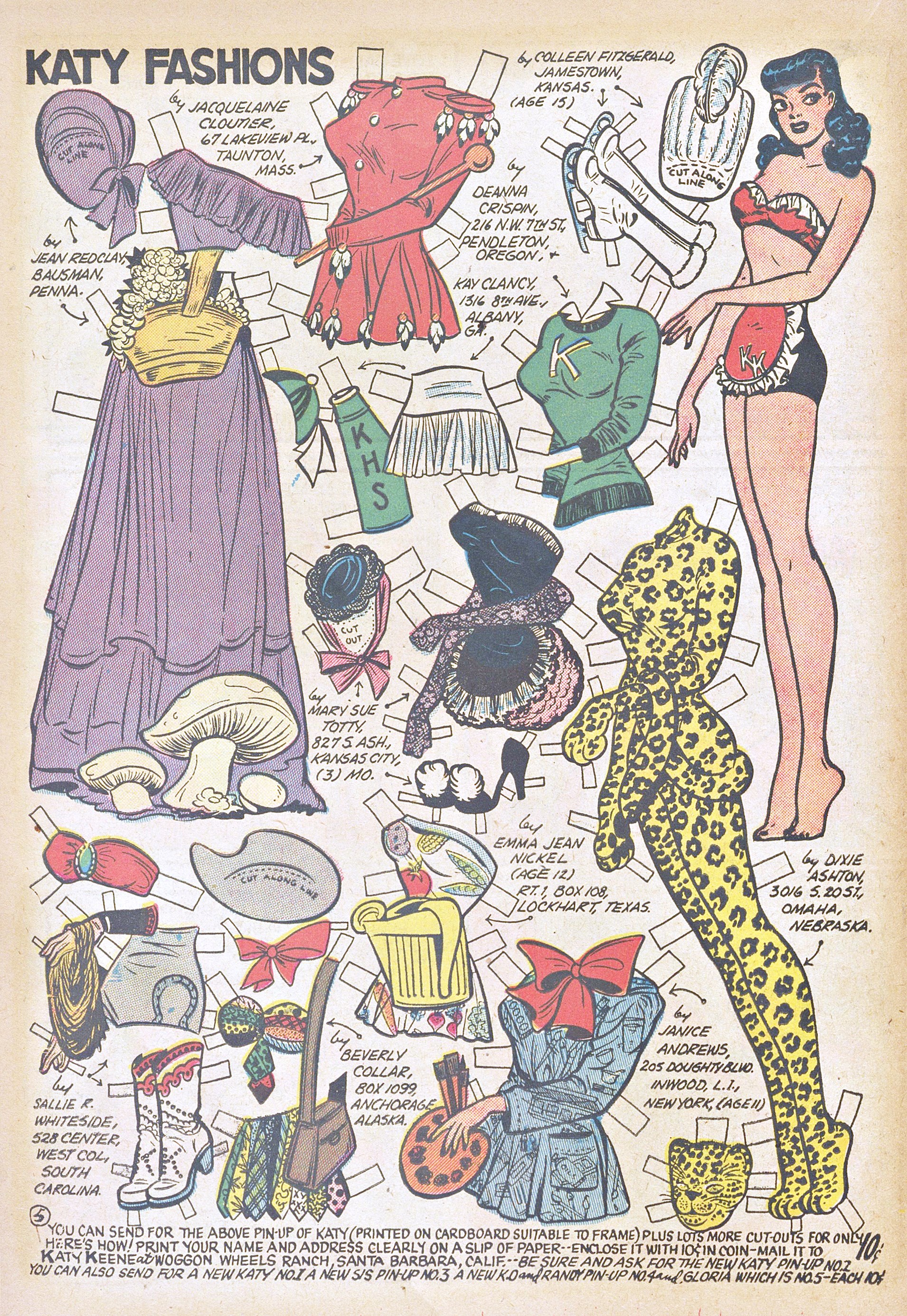 Read online Katy Keene (1949) comic -  Issue #10 - 14