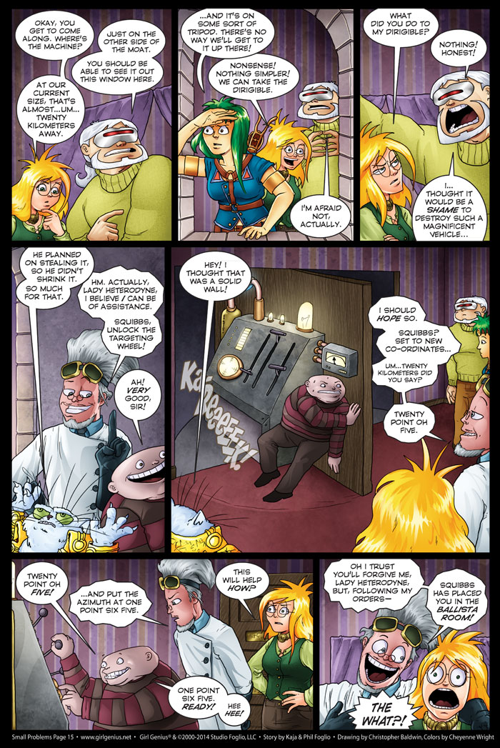 Read online Girl Genius (2002) comic -  Issue #13 - 178