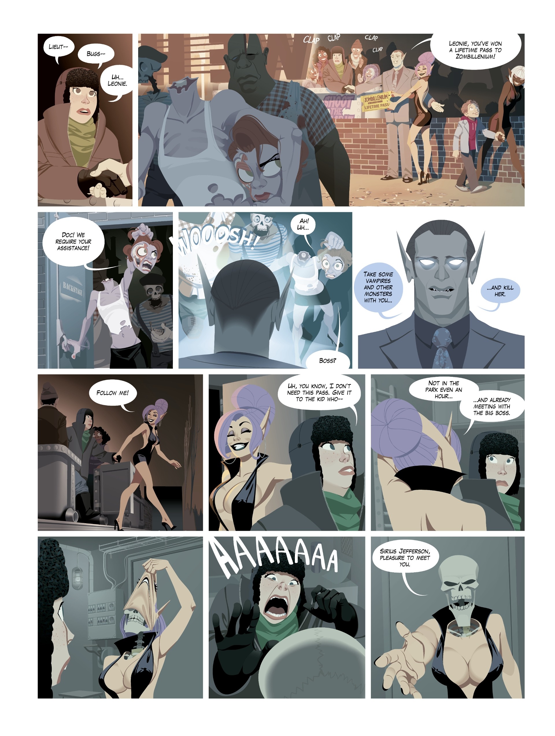 Read online Zombillenium comic -  Issue #4 - 29