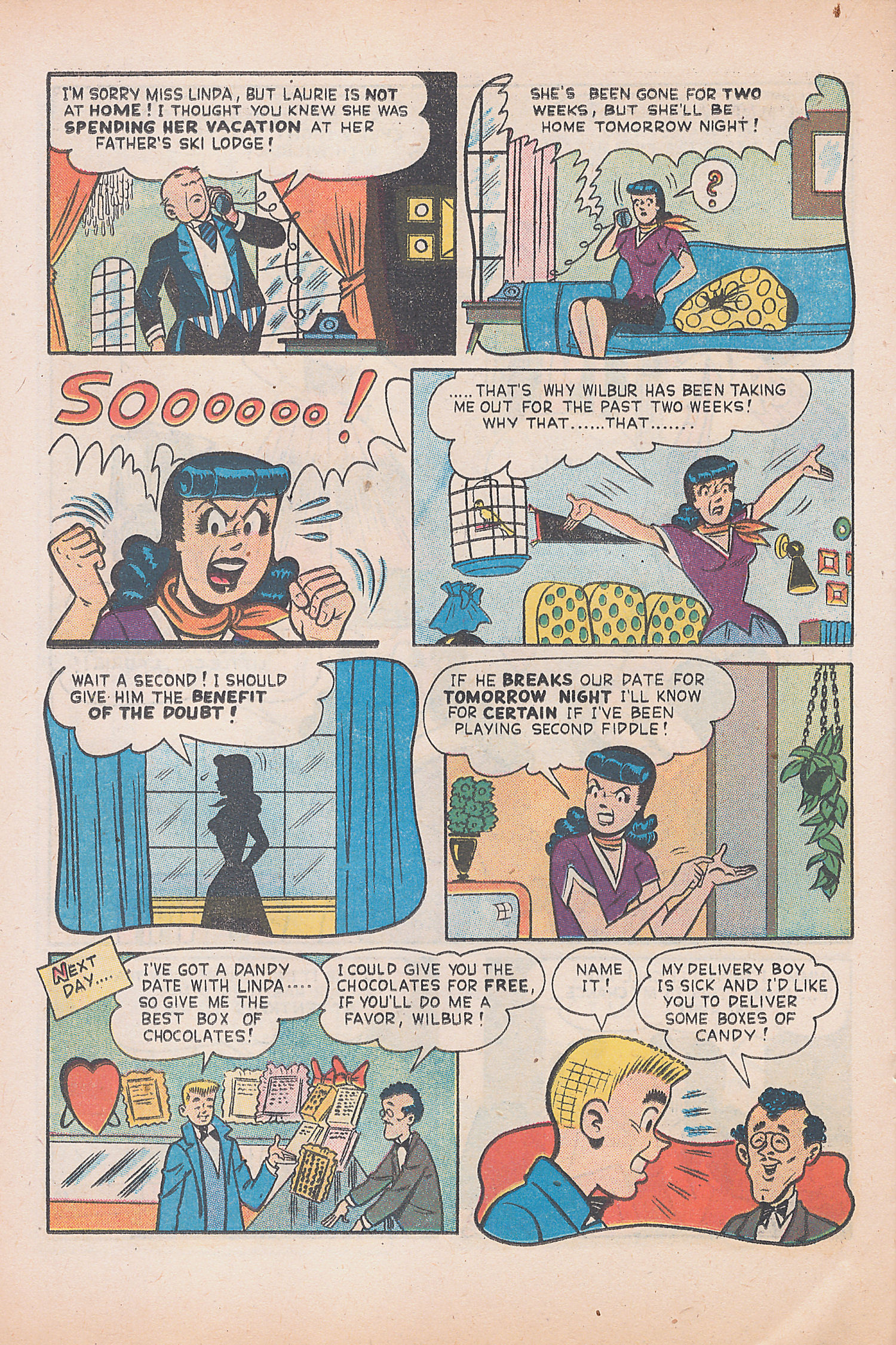 Read online Pep Comics comic -  Issue #119 - 22