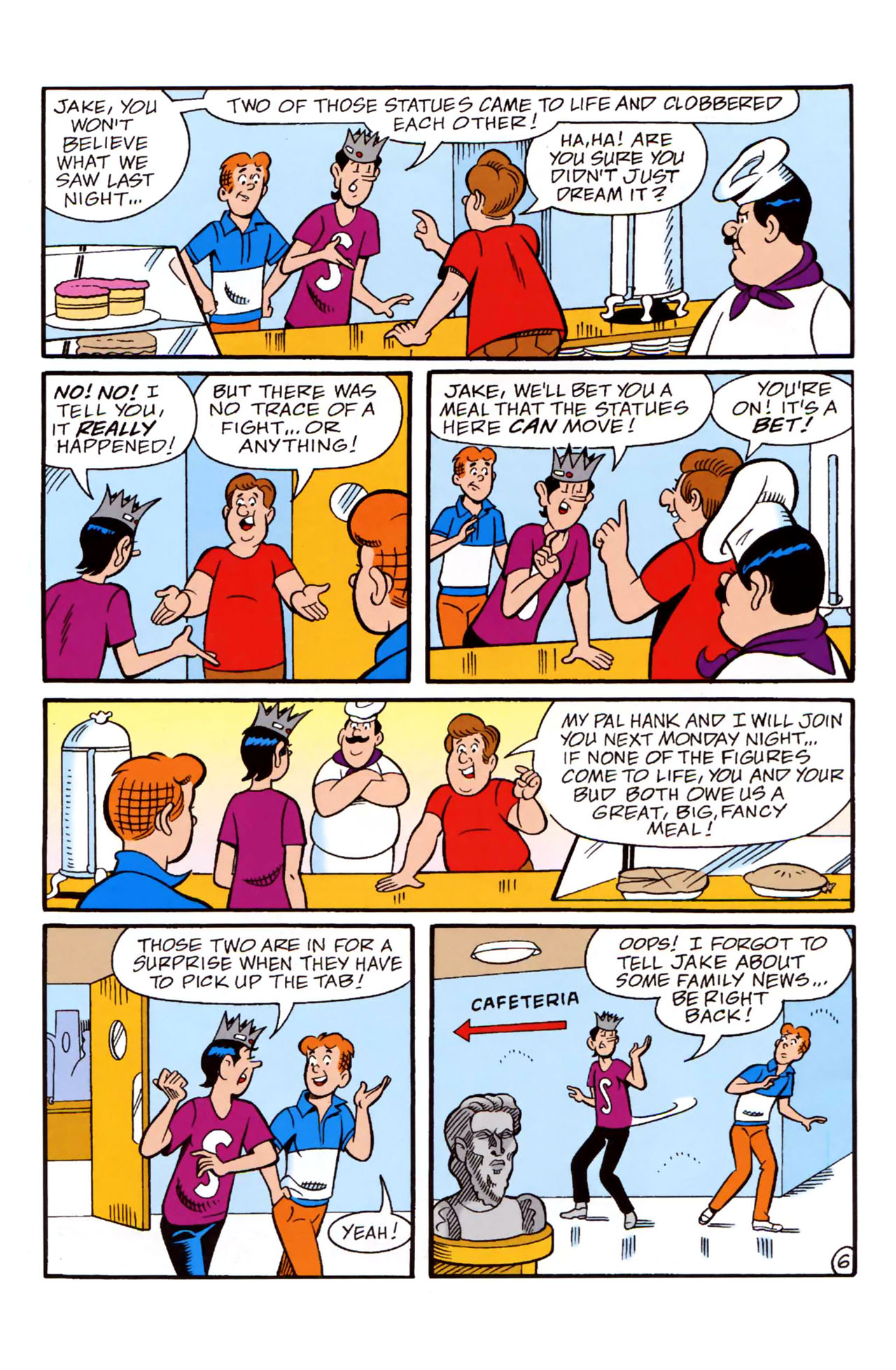 Read online Archie: "The Mystery of the Museum Sleep-In" comic -  Issue # Full - 8