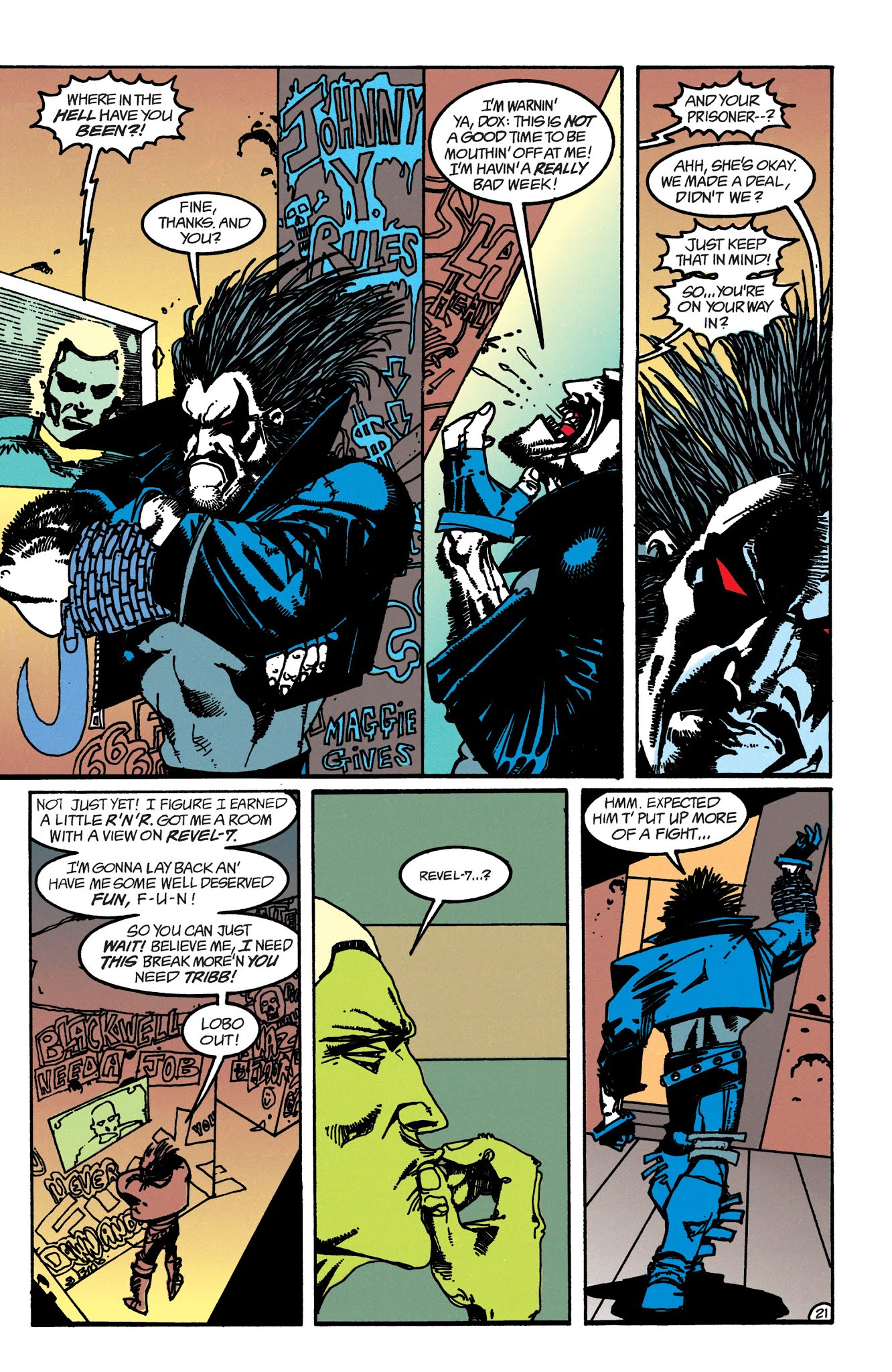 Read online Lobo by Keith Giffen & Alan Grant comic -  Issue # TPB 1 (Part 1) - 79