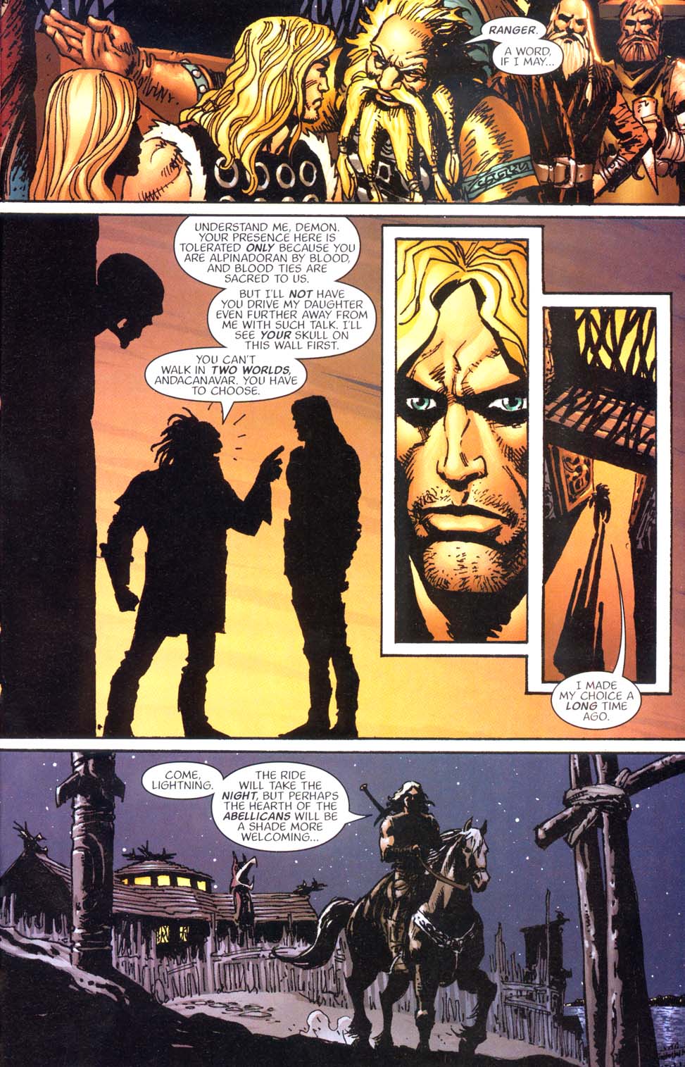 Read online R.A. Salvatore's DemonWars: Trial By Fire comic -  Issue #1 - 18