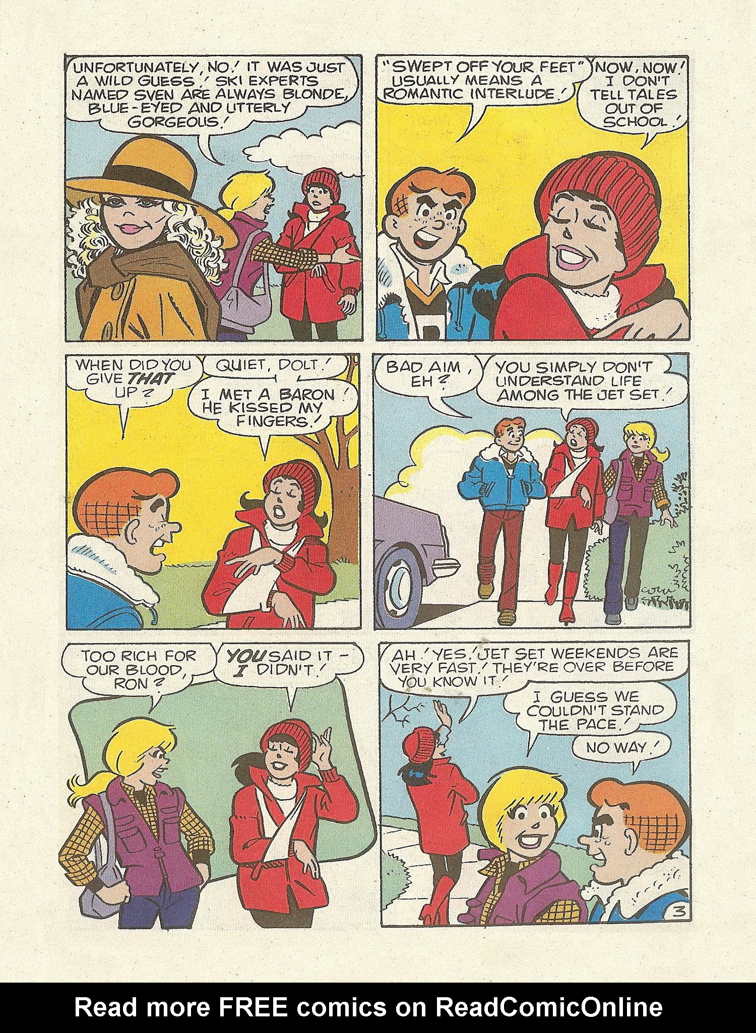 Read online Betty and Veronica Digest Magazine comic -  Issue #60 - 95