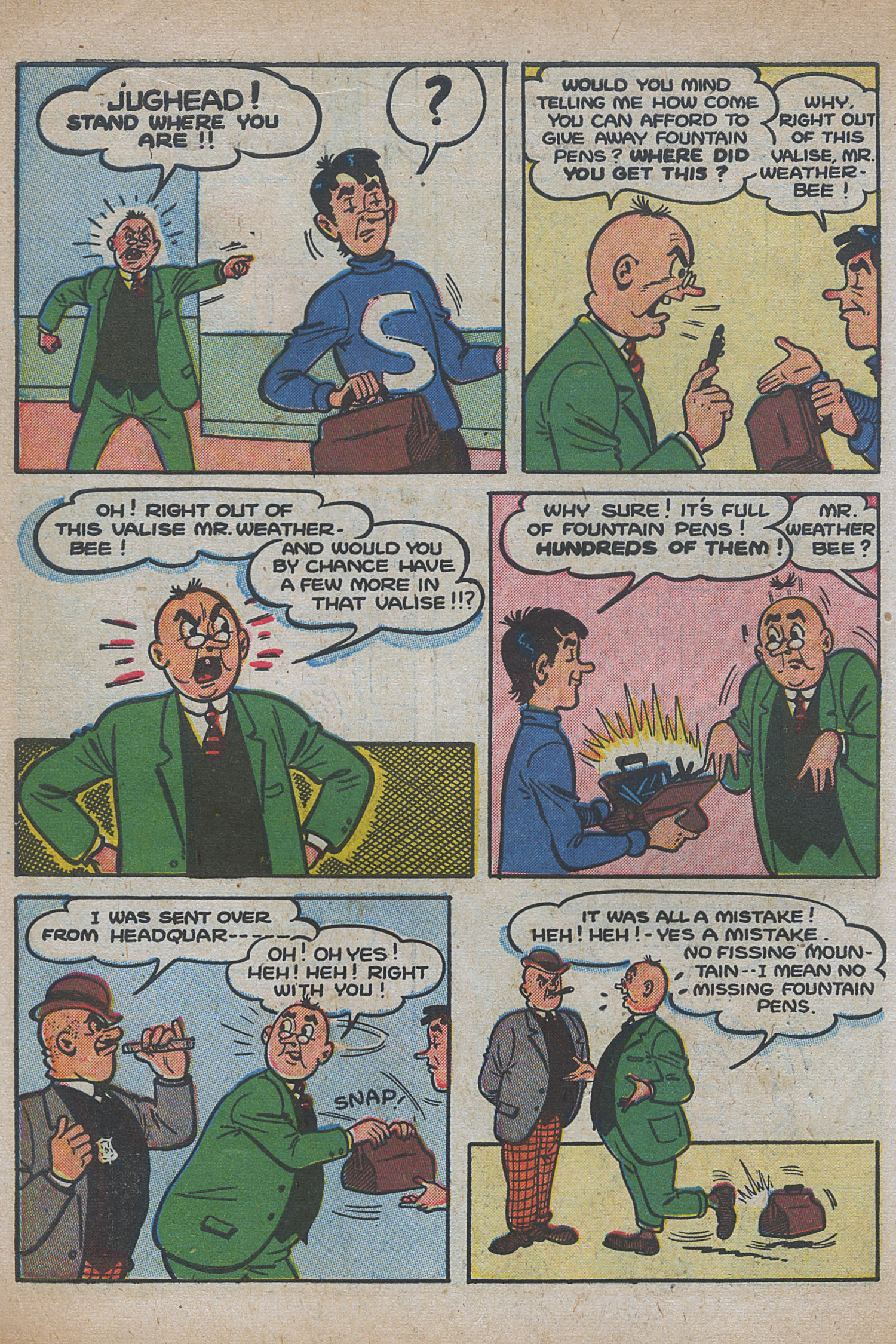 Read online Archie's Pal Jughead comic -  Issue #12 - 6