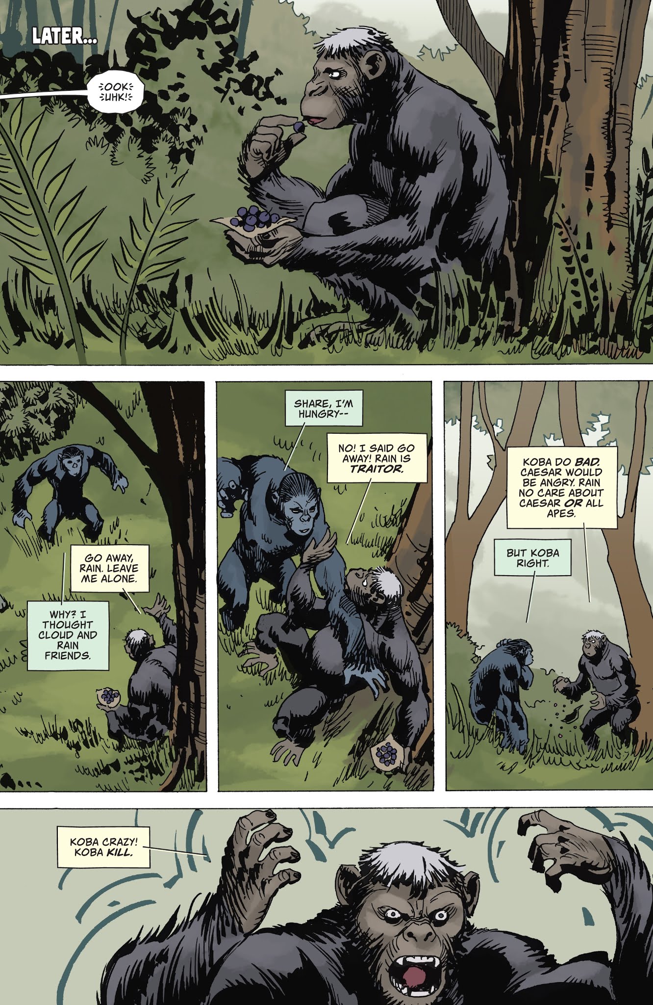 Read online Planet of the Apes: The Simian Age comic -  Issue # Full - 33