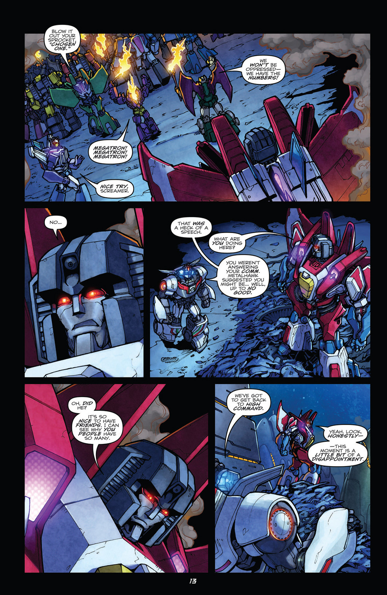 Read online Transformers: Robots In Disguise (2012) comic -  Issue #12 - 15
