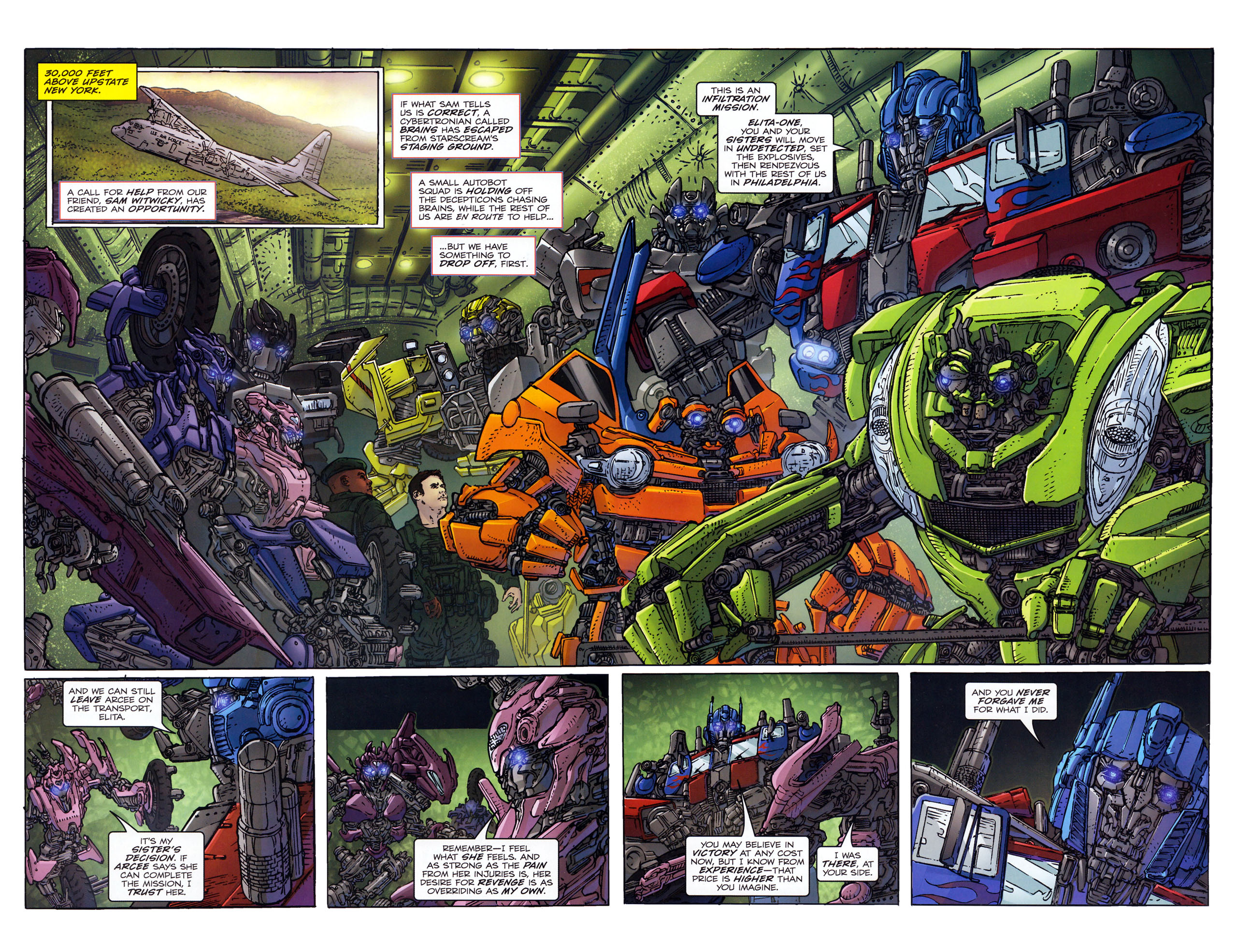 Read online Transformers: Dark of the Moon Rising Storm comic -  Issue #3 - 5