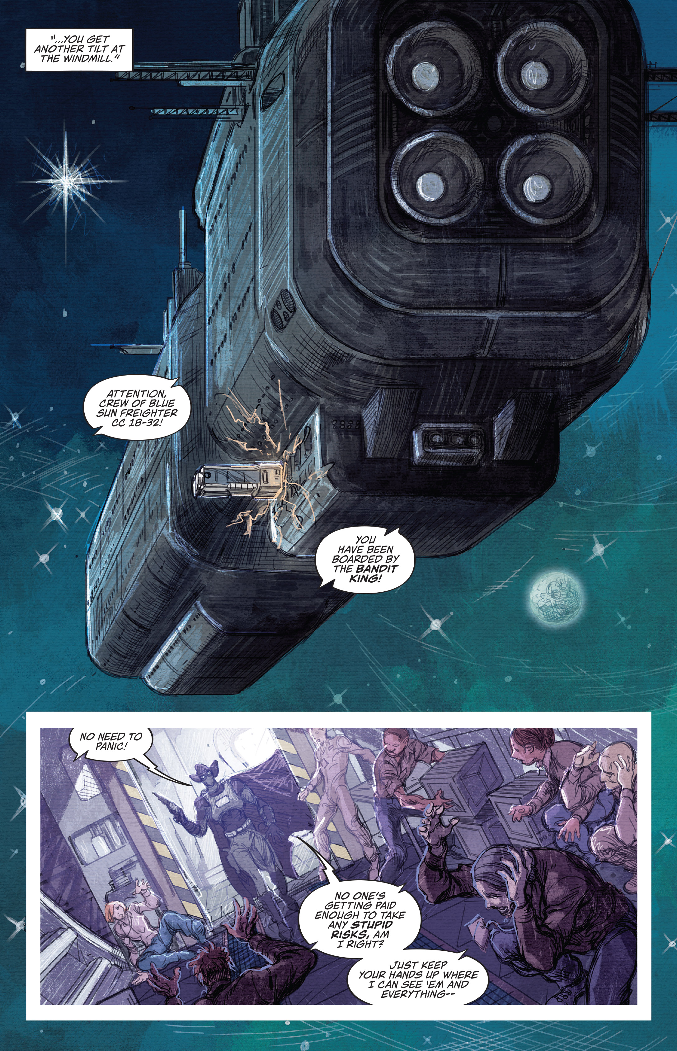 Read online Firefly: Blue Sun Rising comic -  Issue # _Deluxe Edition (Part 3) - 4