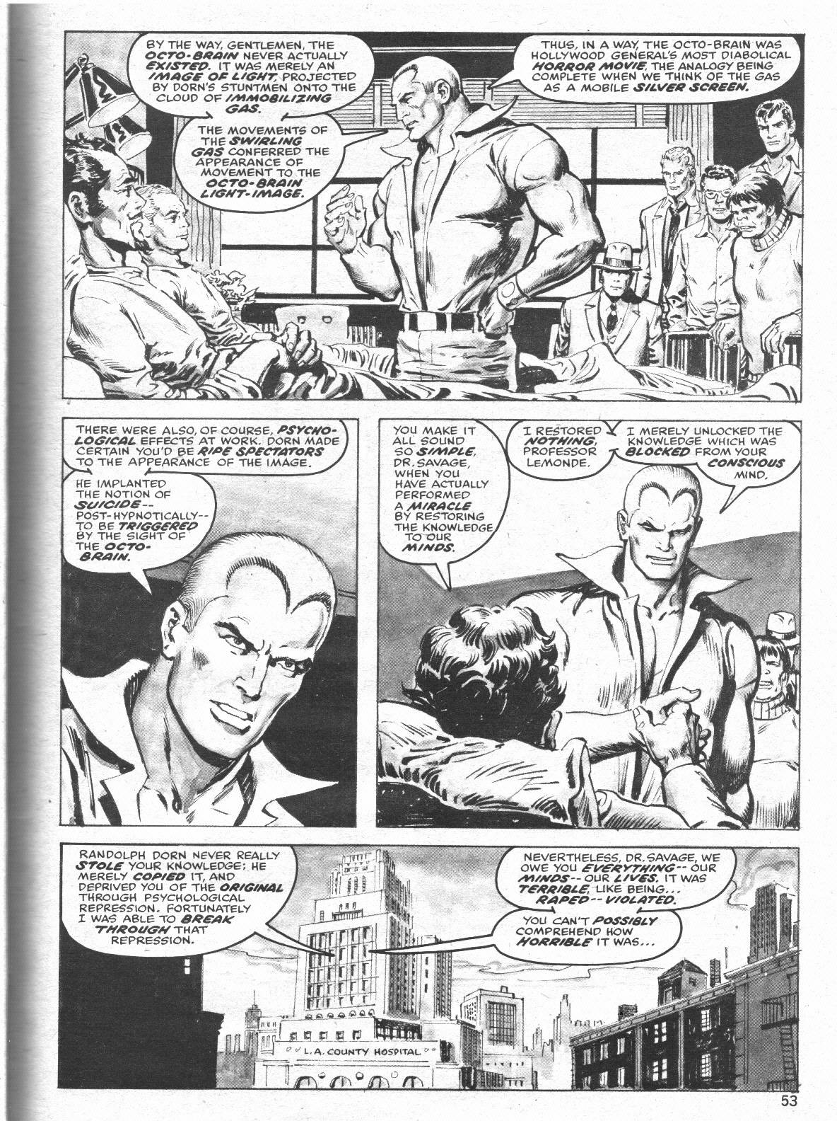 Read online Doc Savage (1975) comic -  Issue #8 - 53