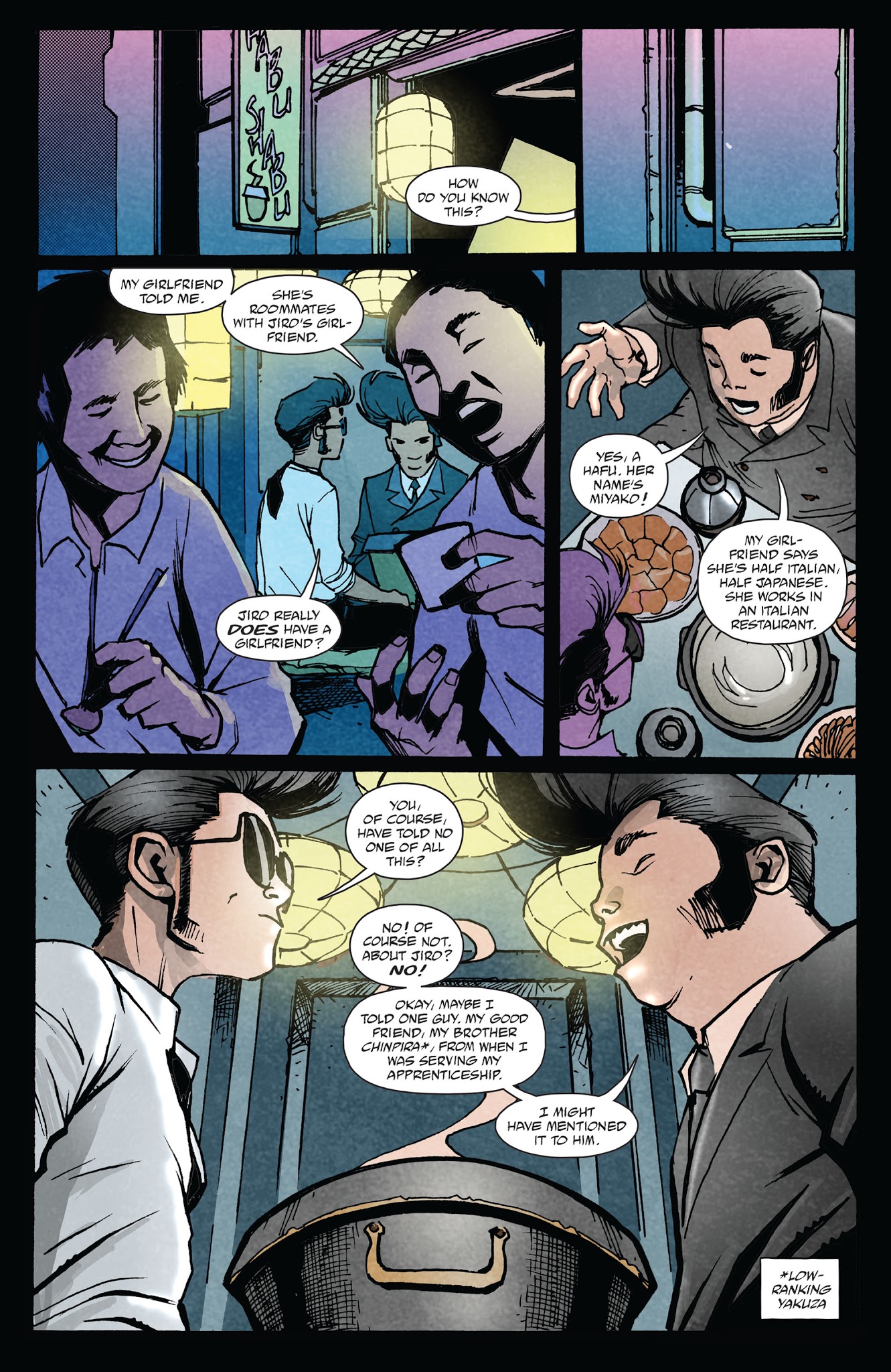 Read online Get Jiro!: Blood & Sushi comic -  Issue # TPB - 93