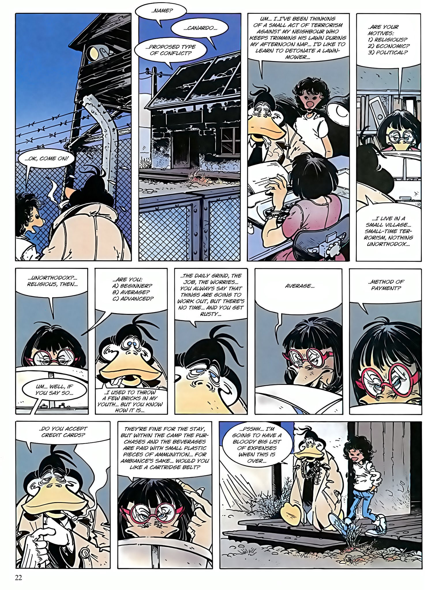 Read online Une enquête de l'inspecteur Canardo comic -  Issue #6 - 21