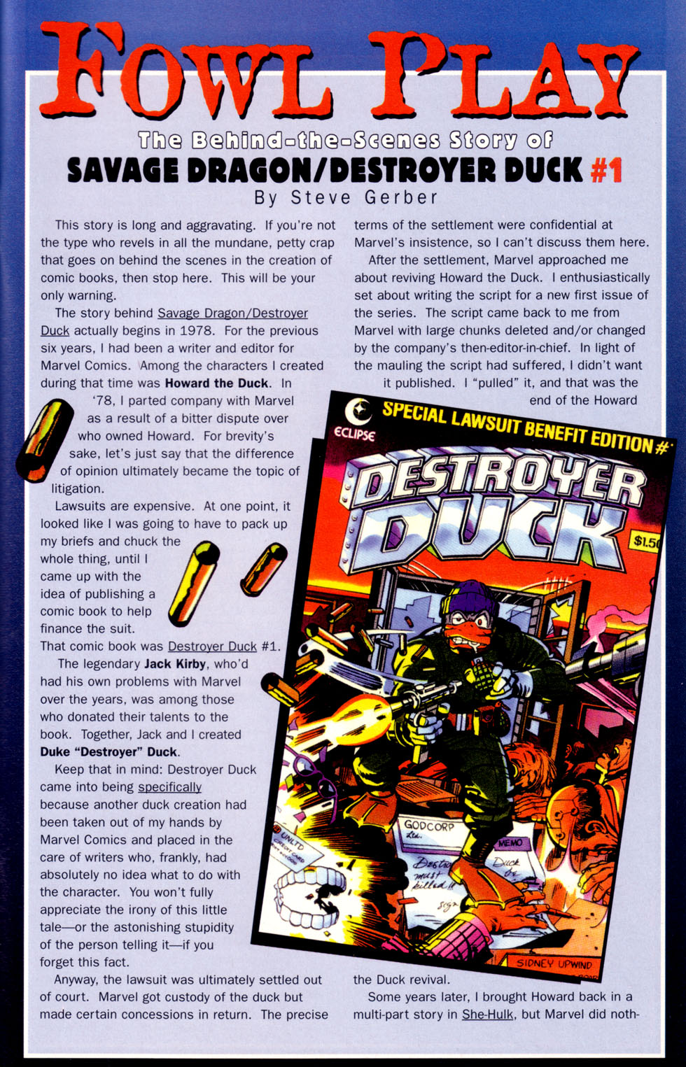 The Savage Dragon/Destroyer Duck issue Full - Page 44