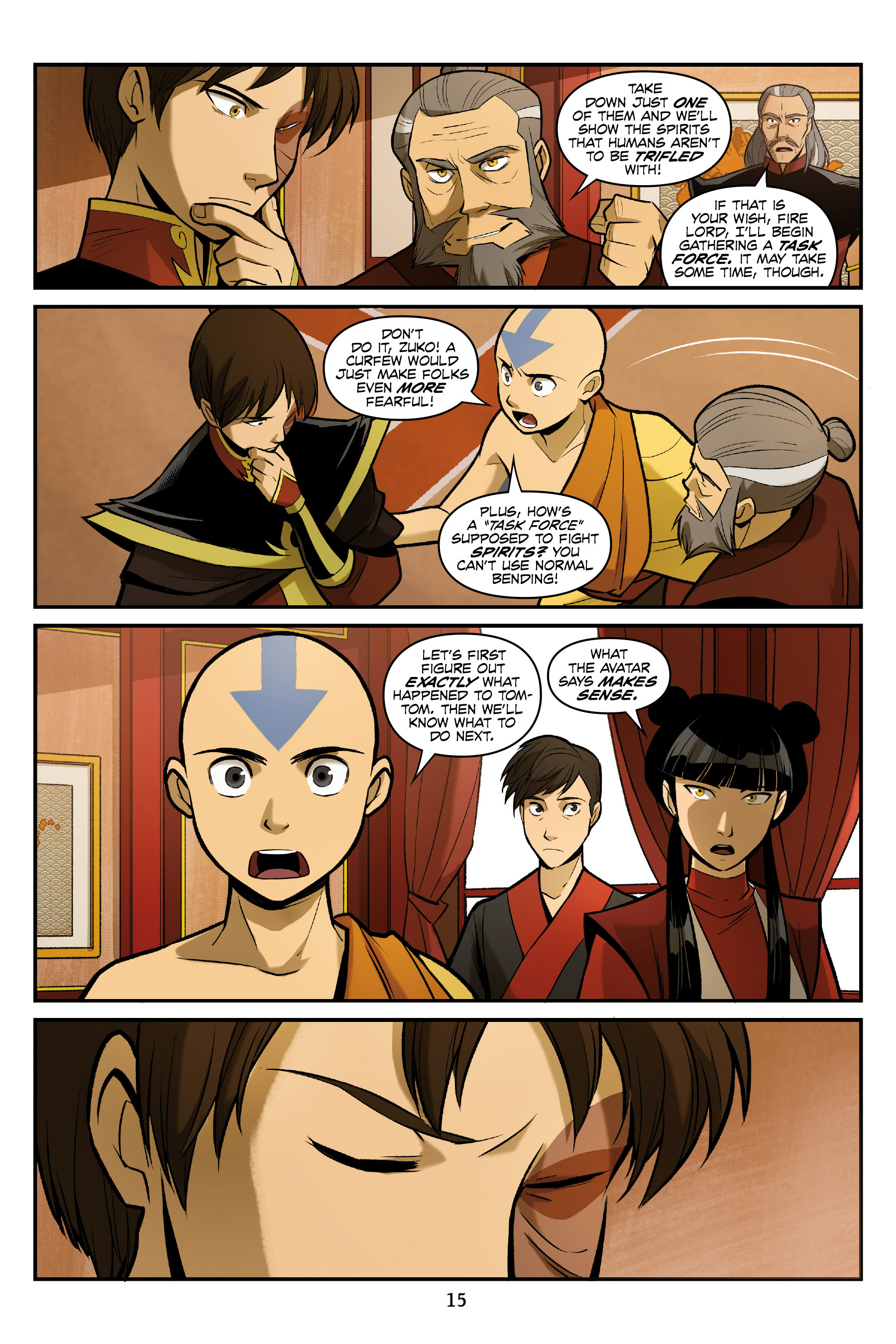 Read online Nickelodeon Avatar: The Last Airbender - Smoke and Shadow comic -  Issue # Part 2 - 17