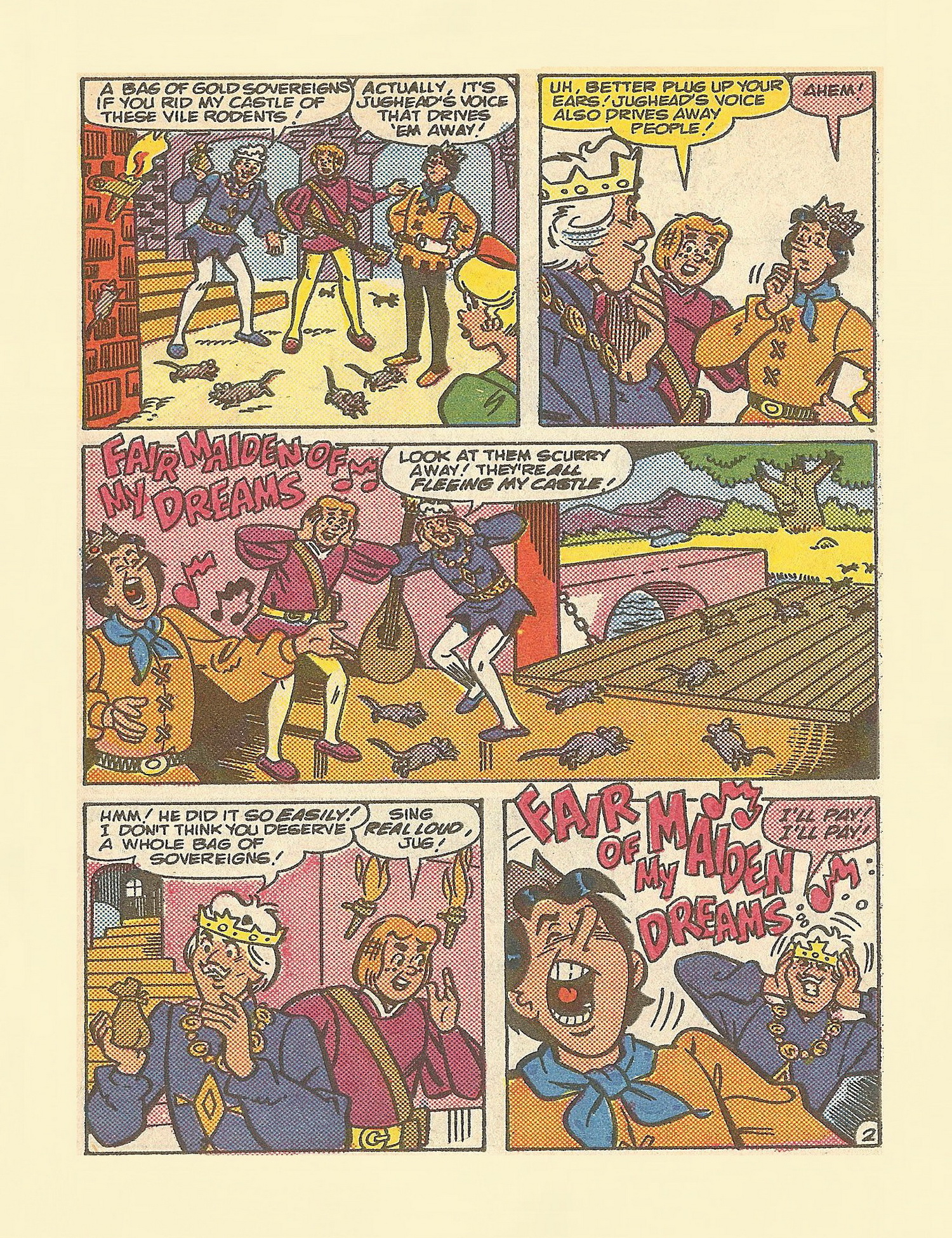 Read online Betty and Veronica Digest Magazine comic -  Issue #38 - 61