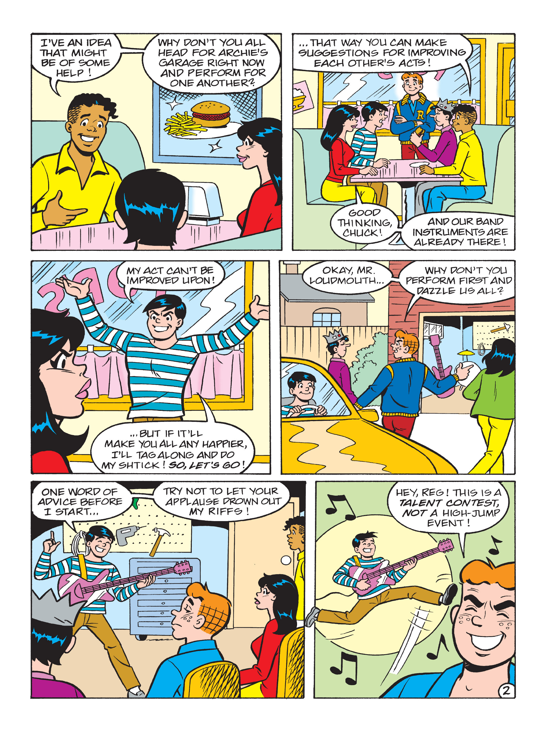 Read online Archie 75th Anniversary Digest comic -  Issue #3 - 203