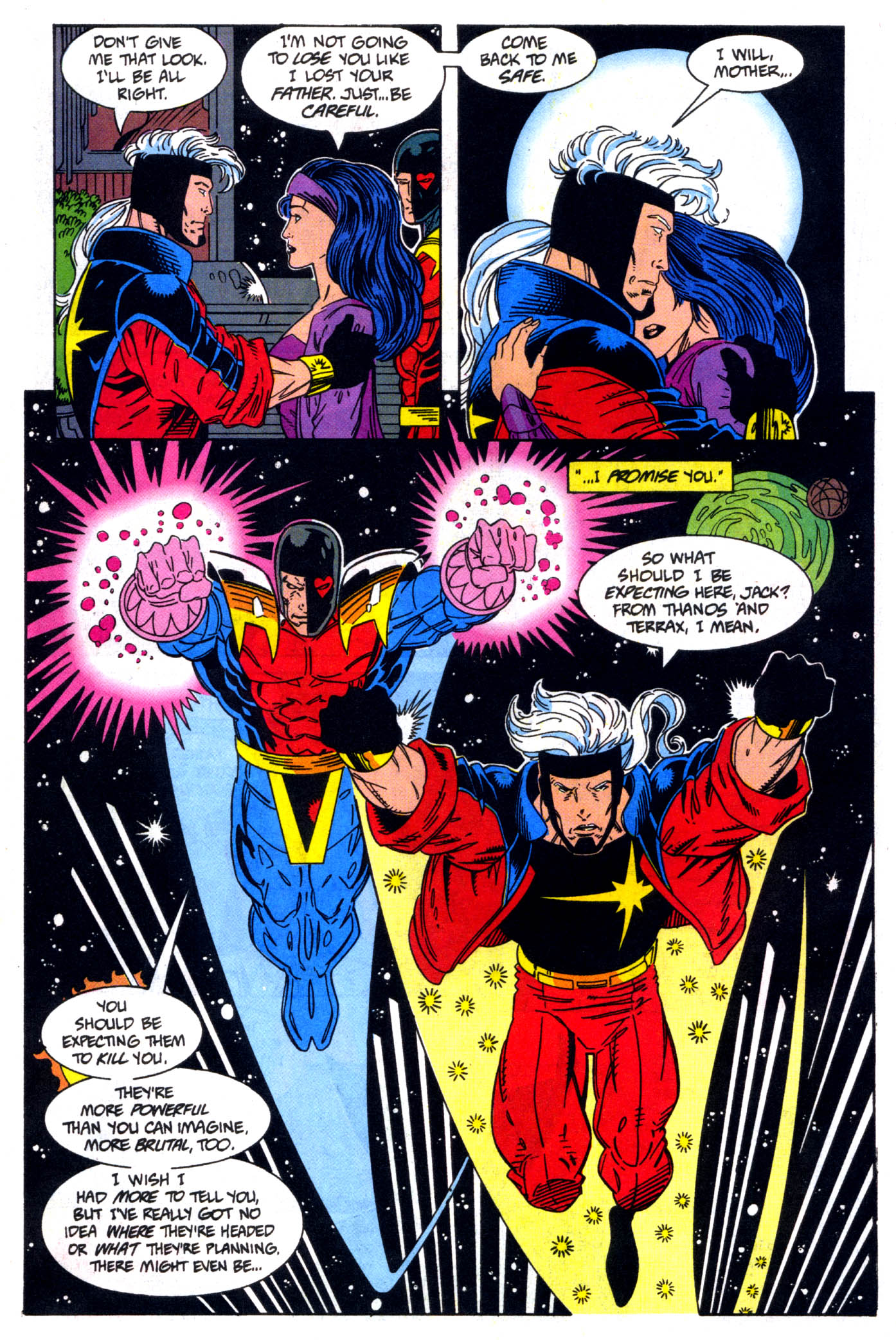 Read online Cosmic Powers comic -  Issue #4 - 36