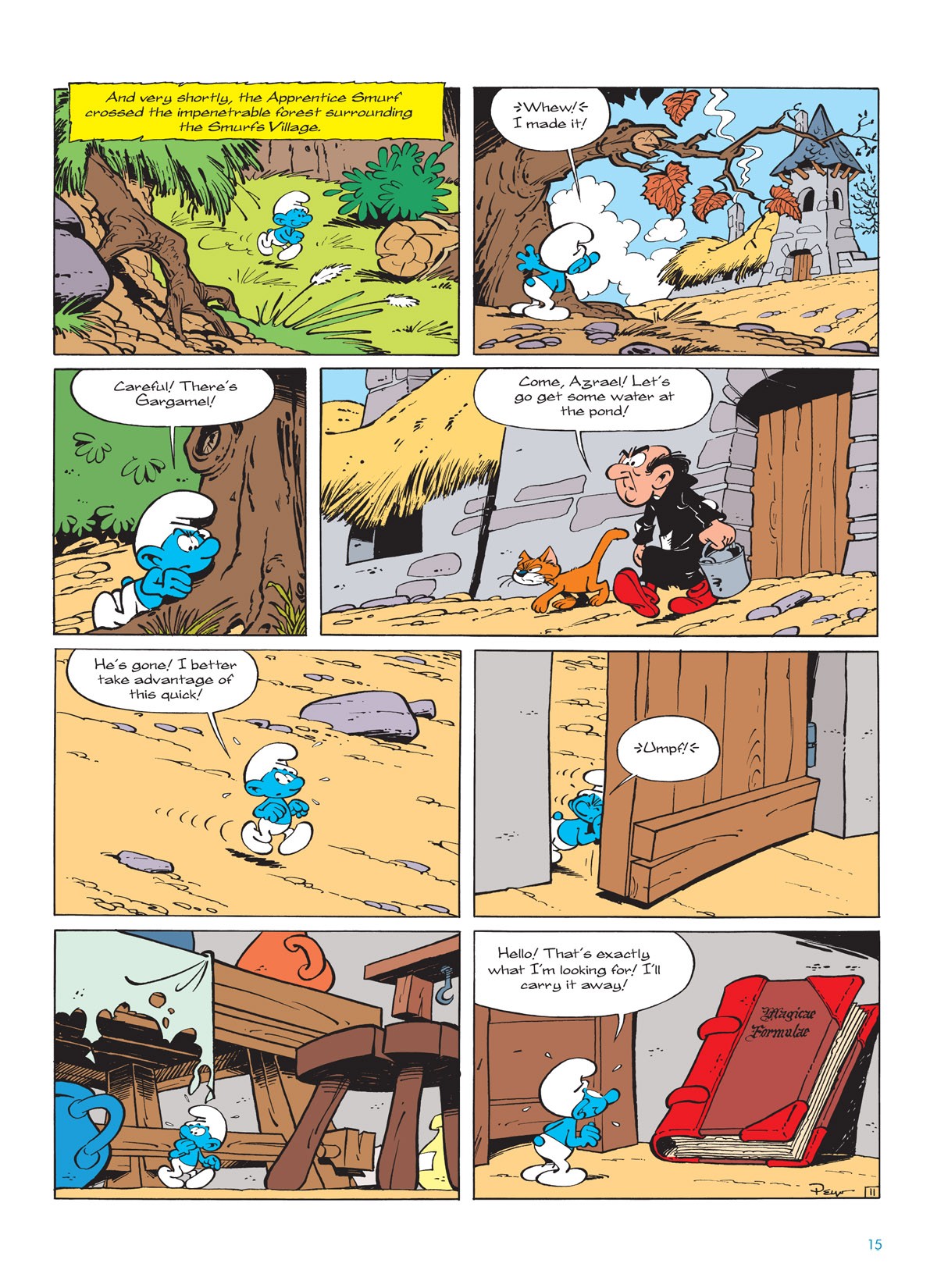 Read online The Smurfs comic -  Issue #8 - 15