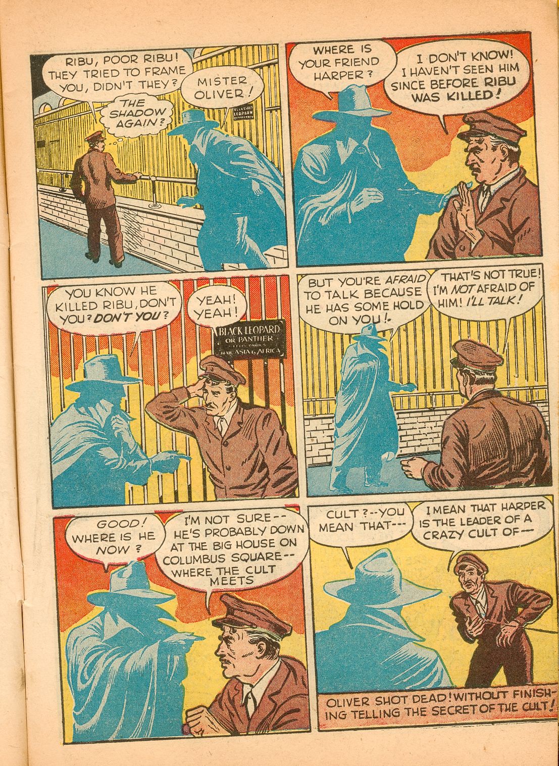 Read online Shadow Comics comic -  Issue #11 - 11