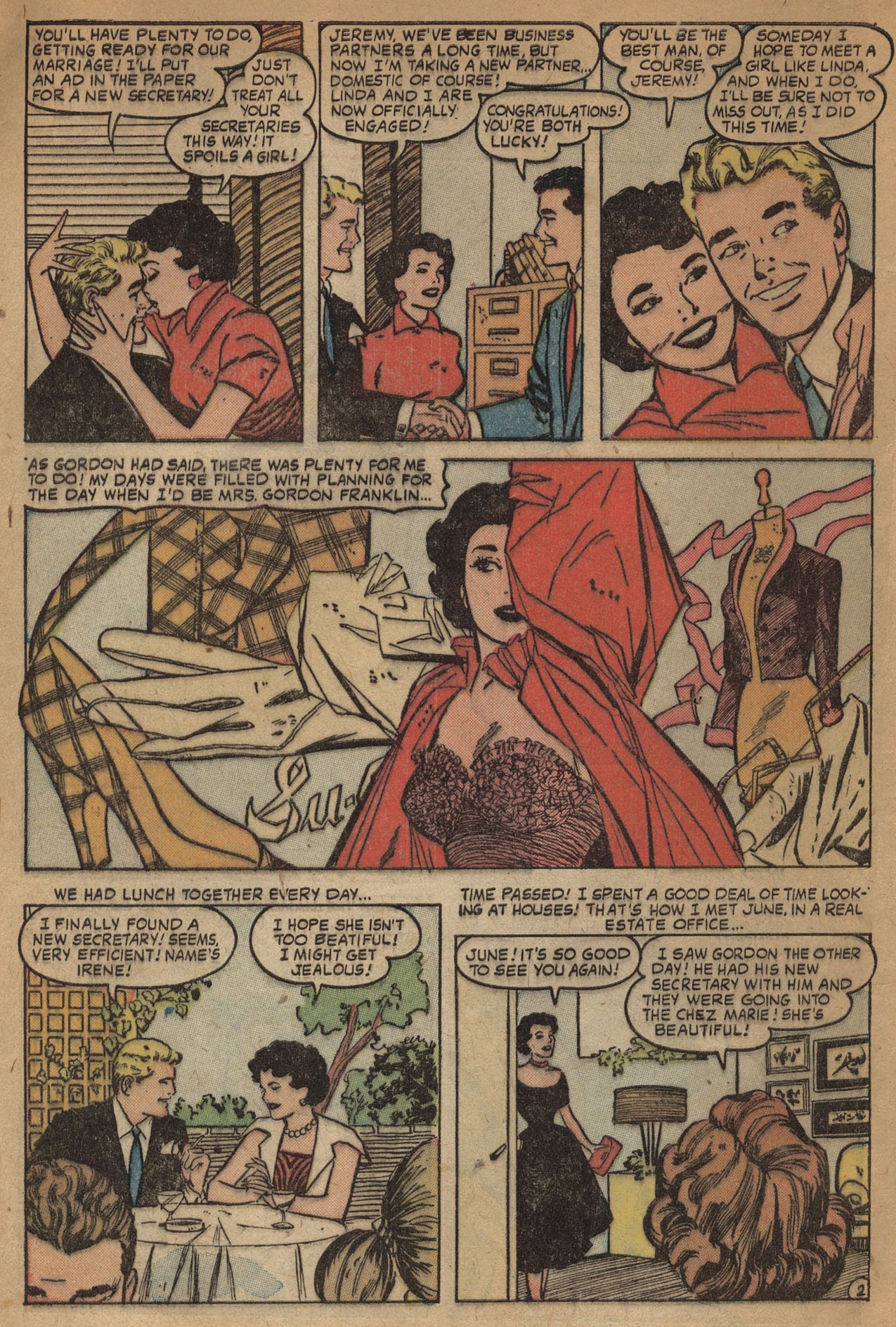 Read online Secret Story Romances comic -  Issue #21 - 4