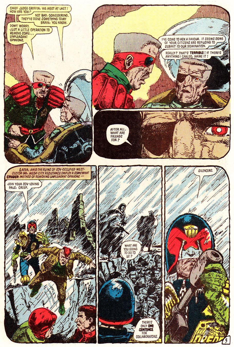 Read online Judge Dredd (1983) comic -  Issue #23 - 6