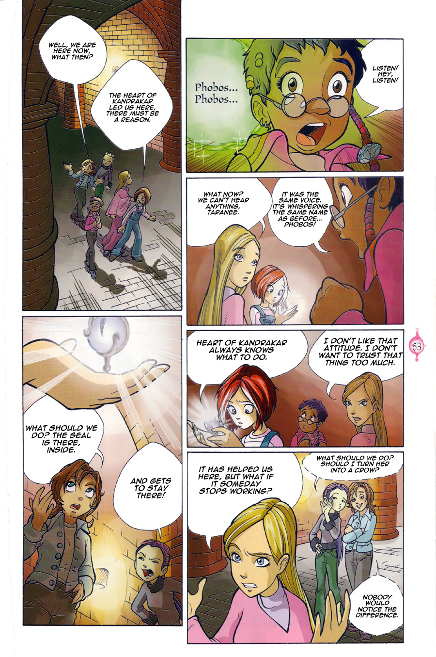 Read online W.i.t.c.h. comic -  Issue #3 - 46
