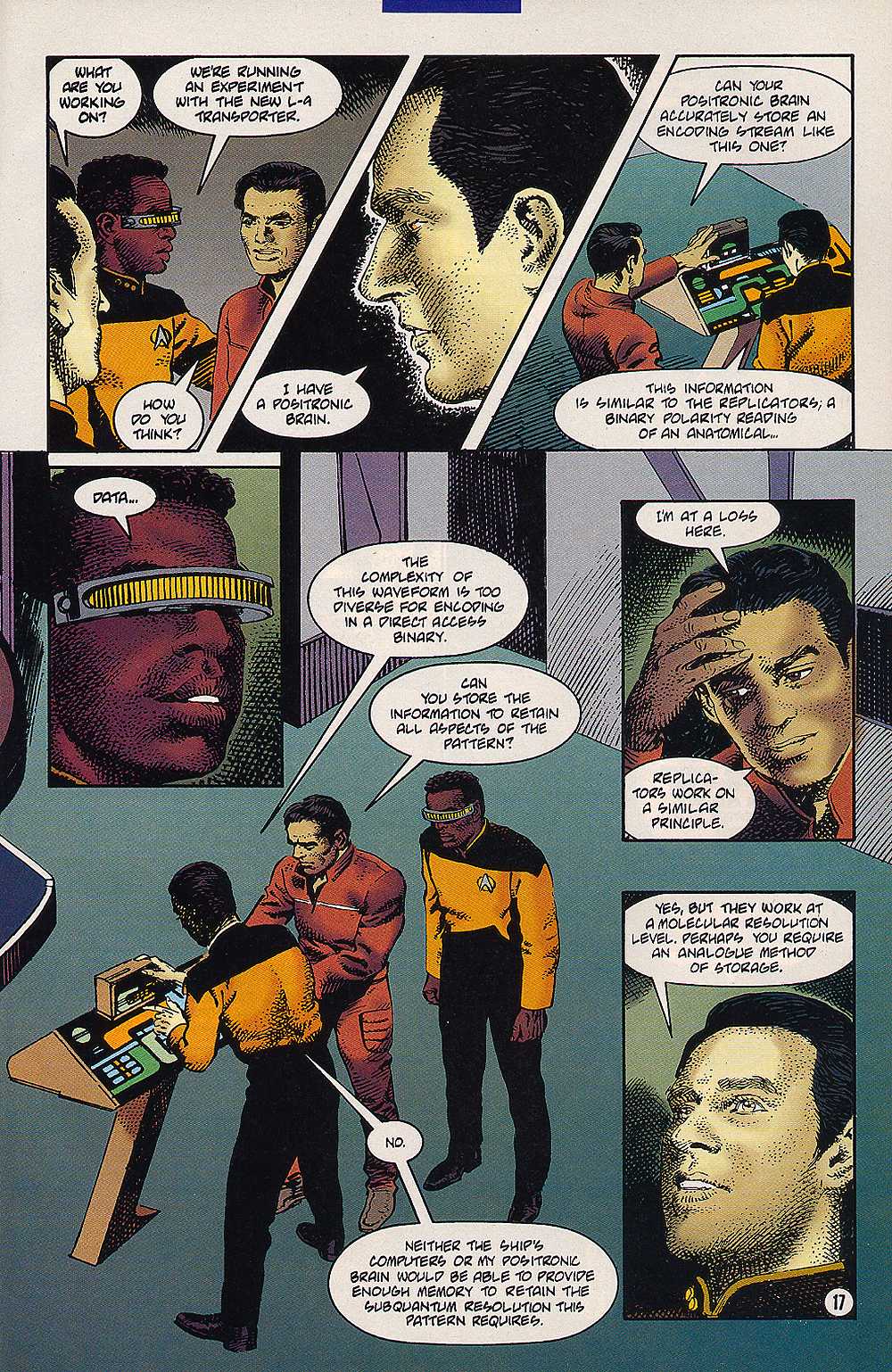 Read online Star Trek: The Next Generation (1989) comic -  Issue # _Special 3 - 18