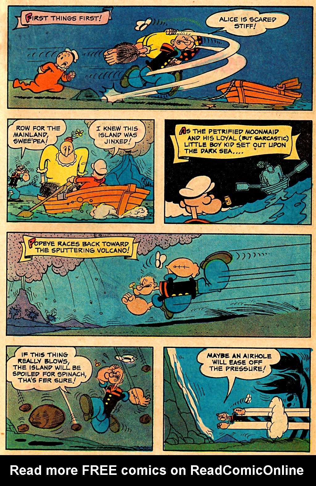 Read online Popeye (1948) comic -  Issue #165 - 22