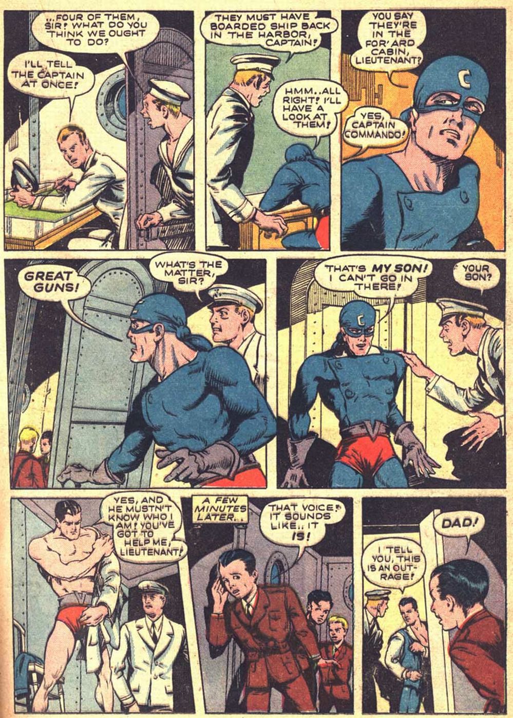 Read online Pep Comics comic -  Issue #30 - 31