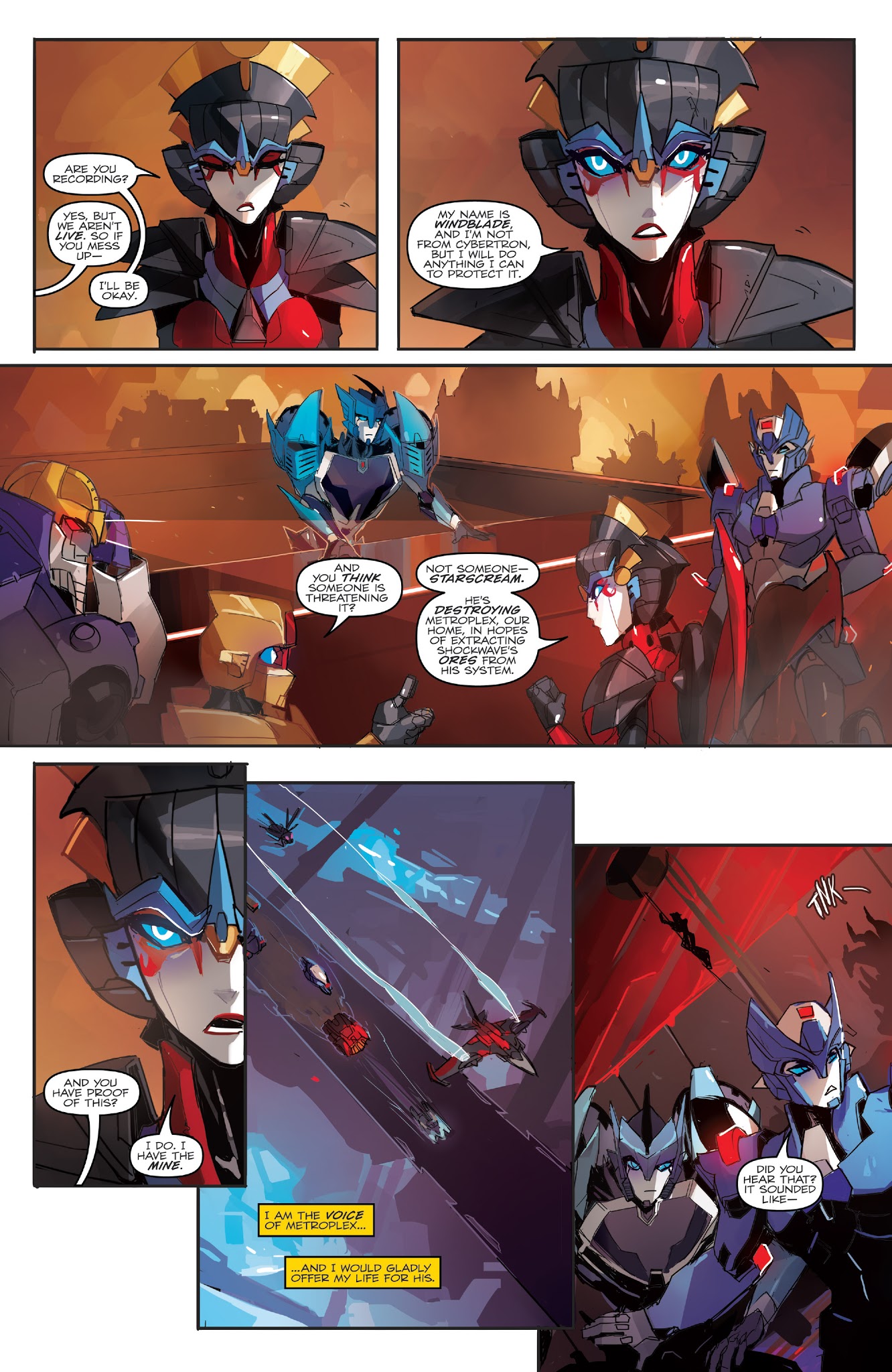 Read online The Transformers: Windblade (2018) comic -  Issue # TPB - 53