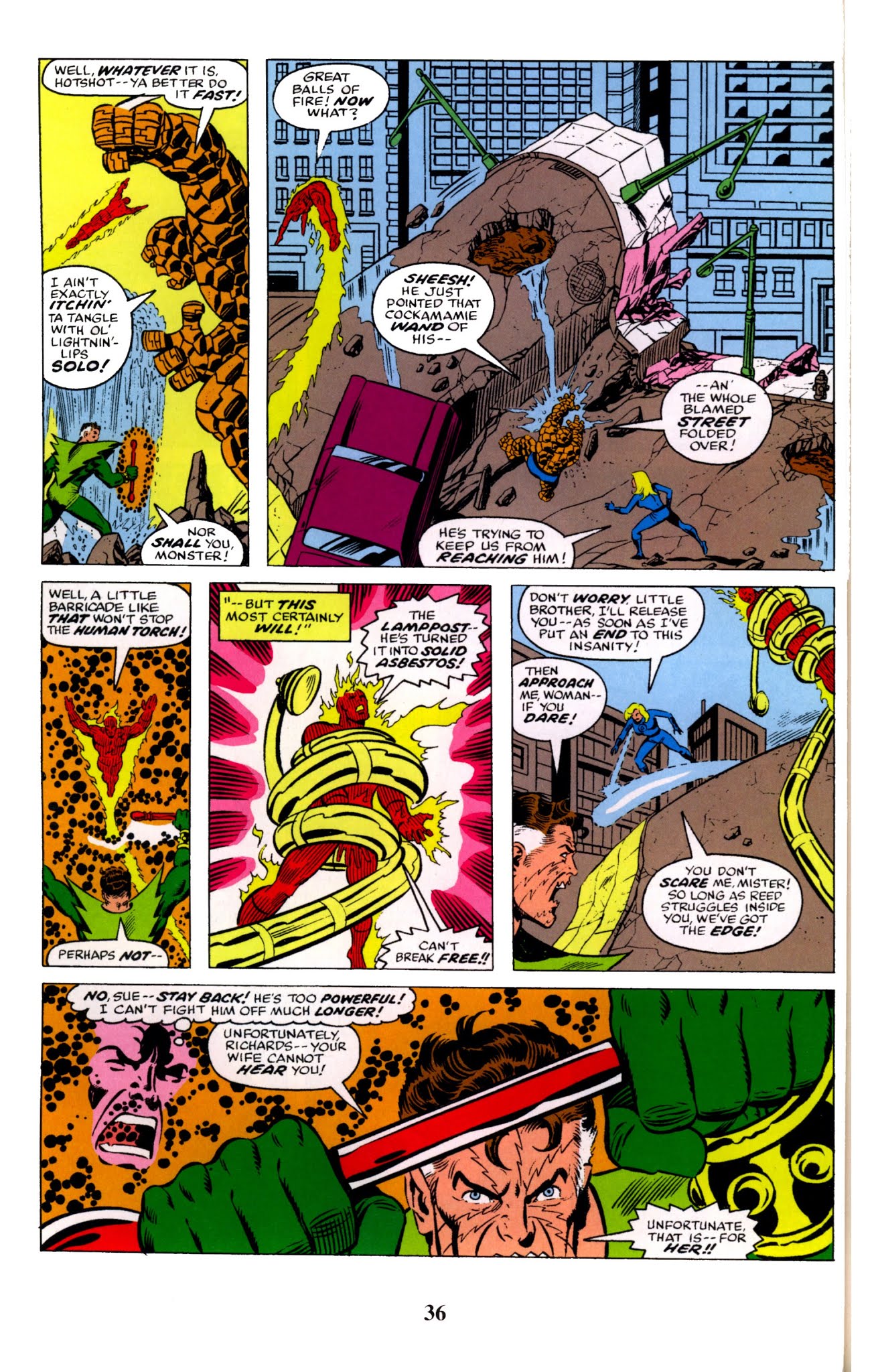 Read online Fantastic Four Visionaries: George Perez comic -  Issue # TPB 2 (Part 1) - 36