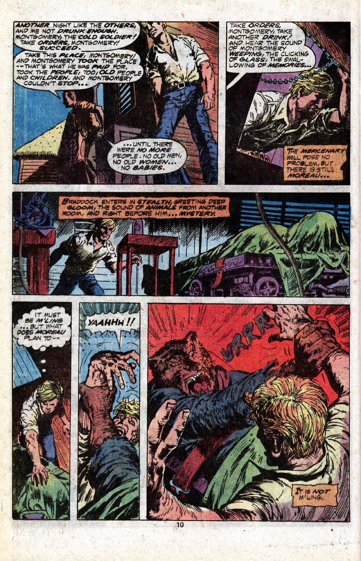Read online The Island of Dr. Moreau (1977) comic -  Issue # Full - 9