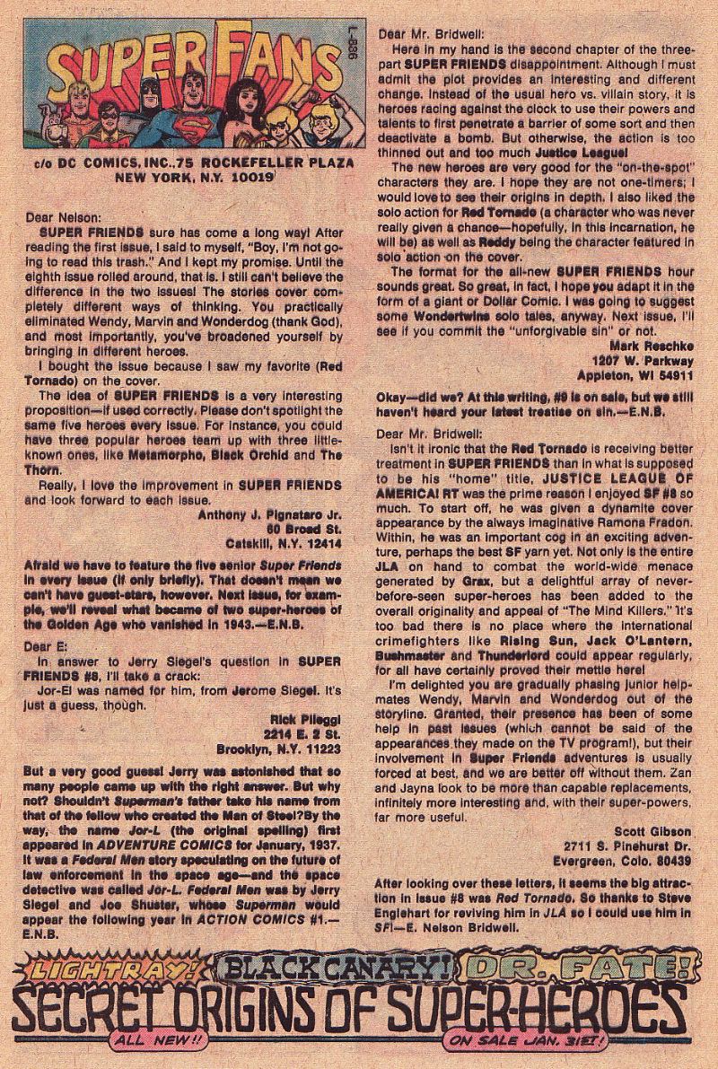 Read online The Super Friends comic -  Issue #11 - 19